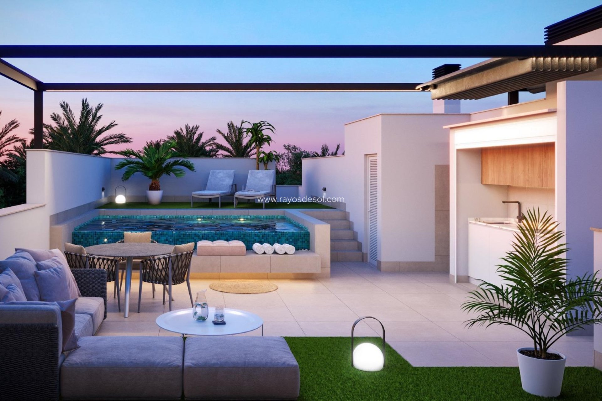 Nieuwbouw - Appartement - Pilar de la Horadada - parques de Andromeda