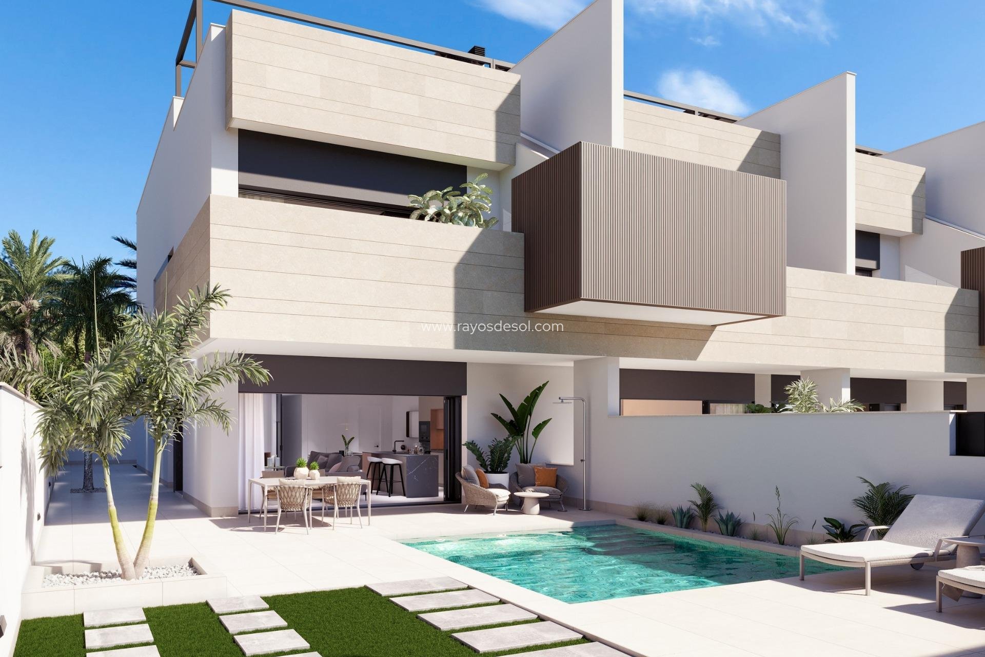Nieuwbouw - Appartement - Pilar de la Horadada - parques de Andromeda