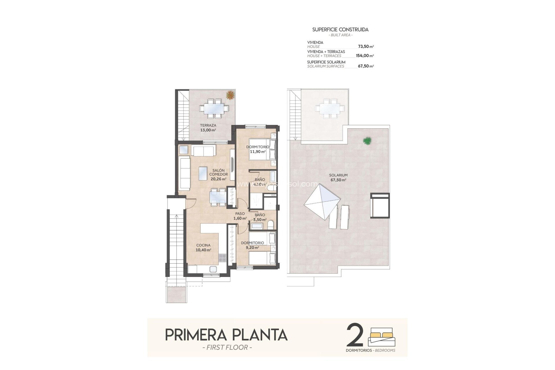 Nieuwbouw - Appartement - San Miguel de Salinas - La Cañada