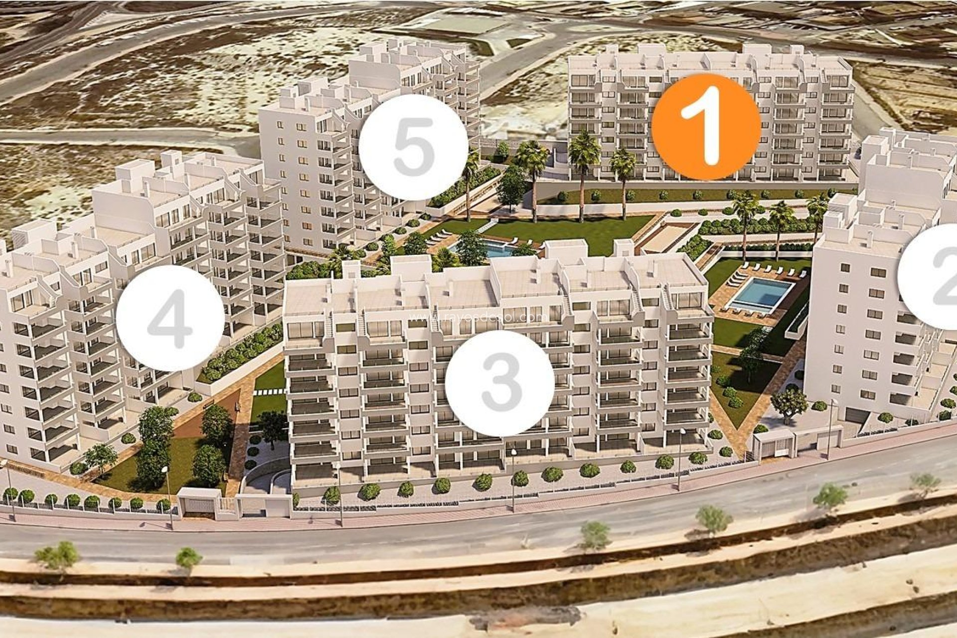 Nieuwbouw - Appartement - San Miguel de Salinas - Pueblo