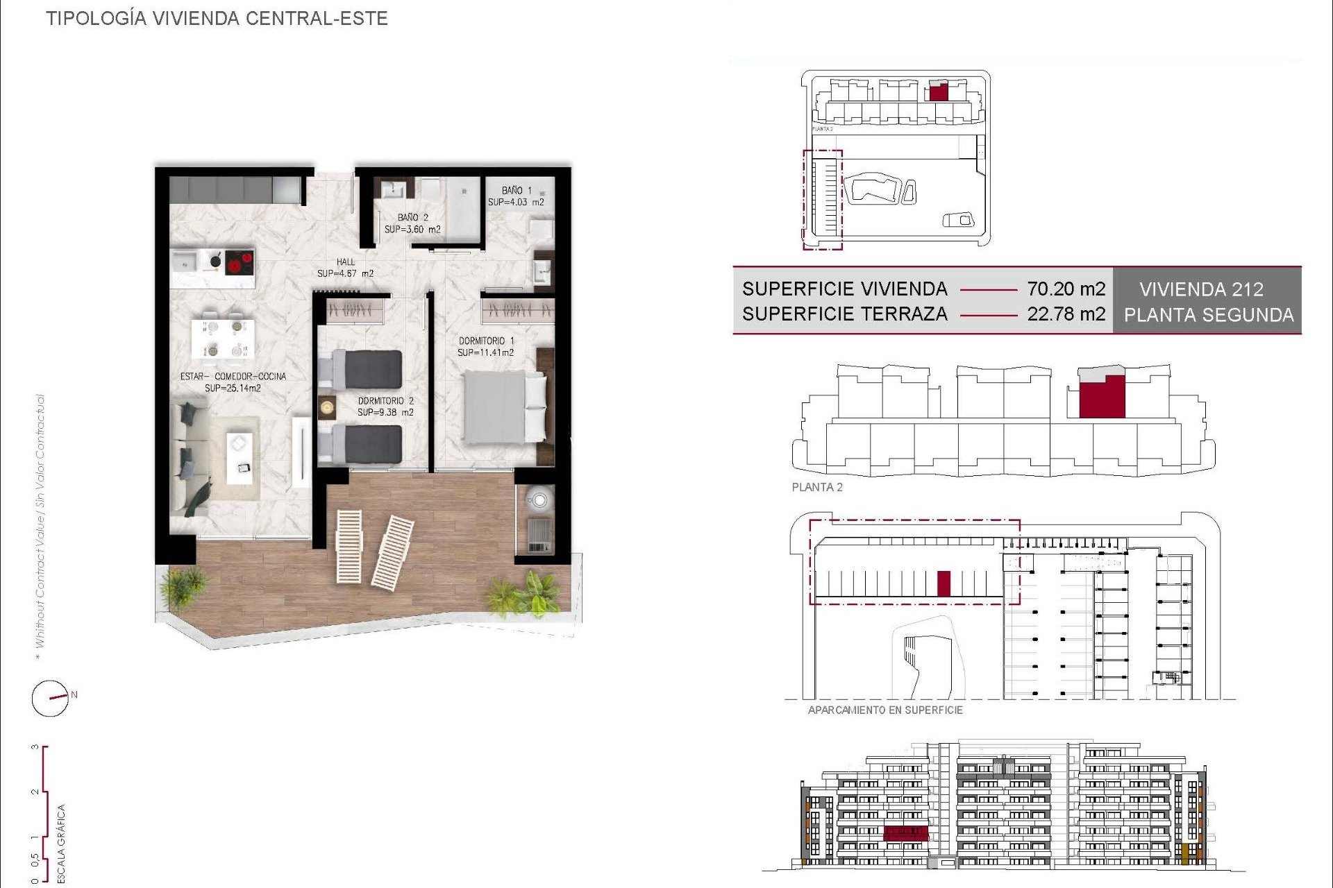 Nieuwbouw - Appartement - San Miguel de Salinas - Pueblo