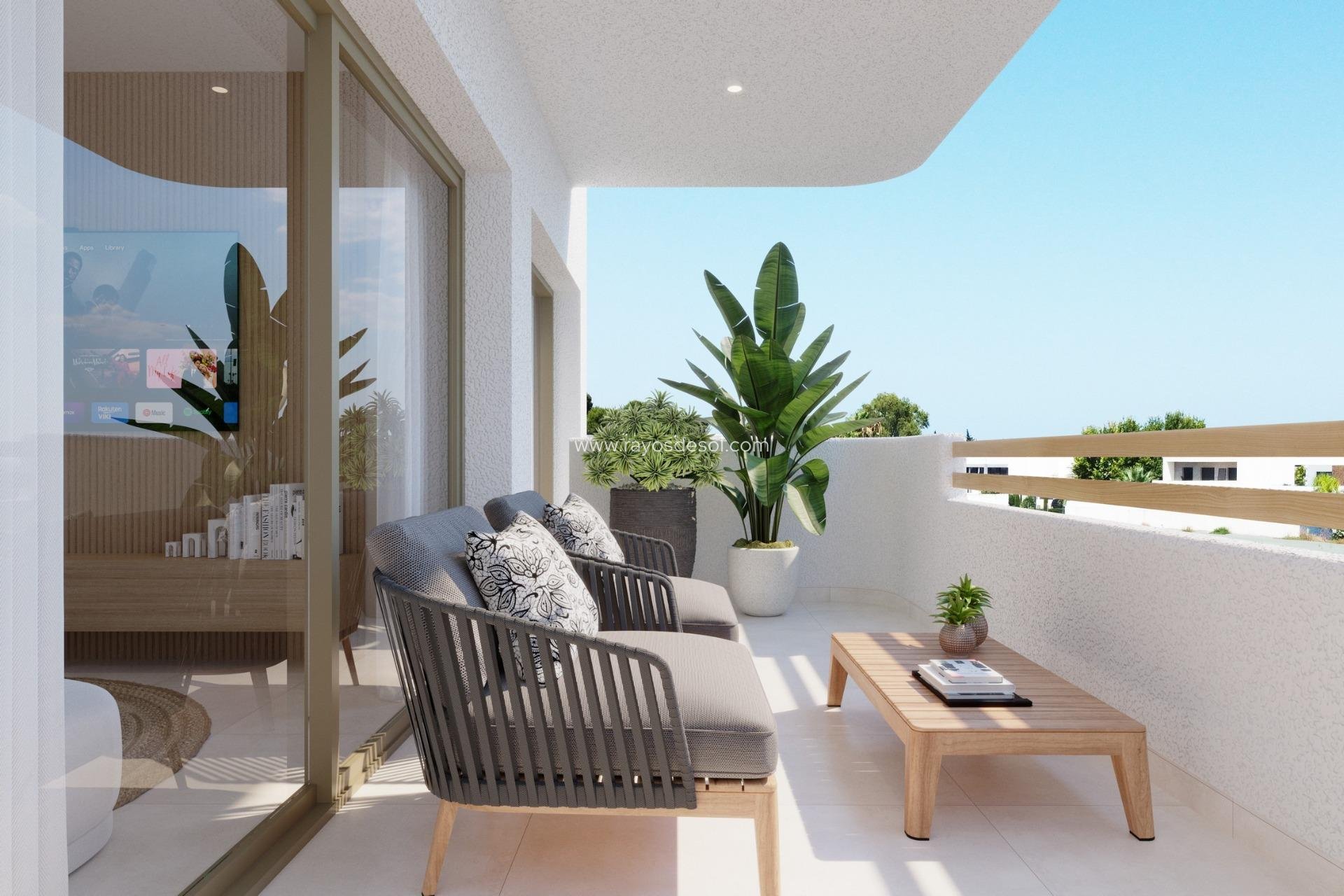 Nieuwbouw - Appartement - San Pedro del Pinatar - Los Cuarteros