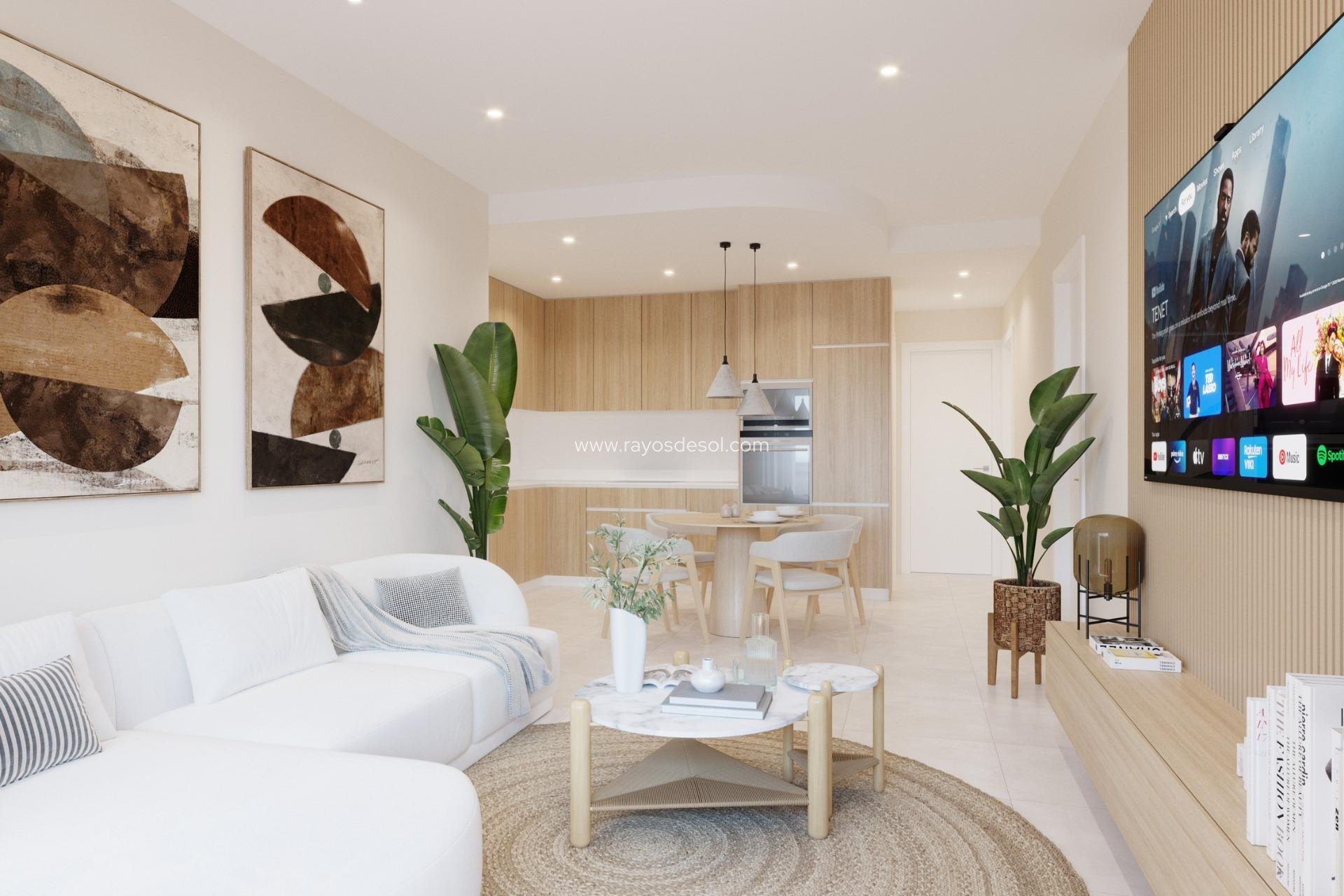Nieuwbouw - Appartement - San Pedro del Pinatar - Los Cuarteros