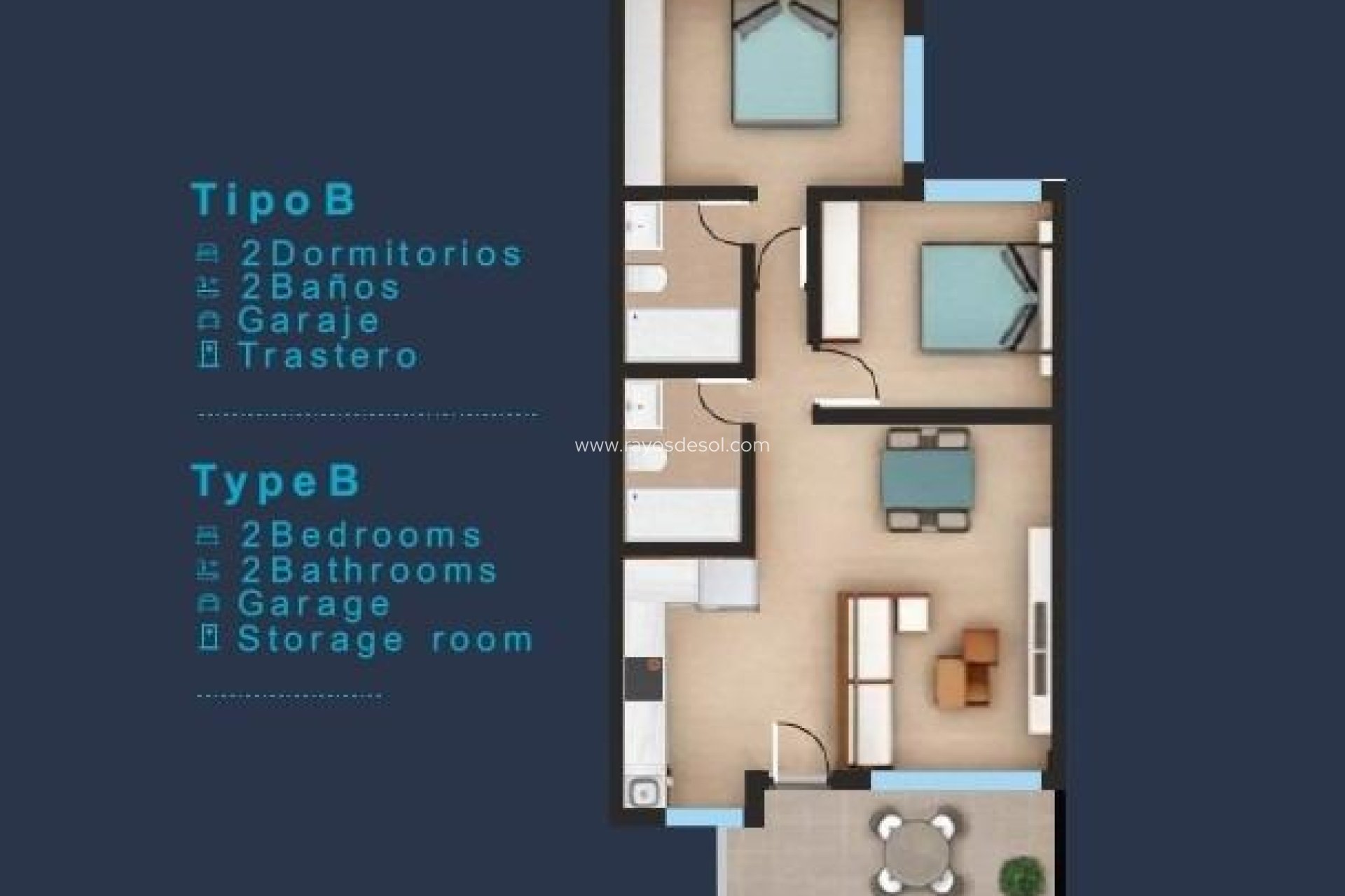 Nieuwbouw - Appartement - San Pedro del Pinatar - San Pedro Del Pinatar