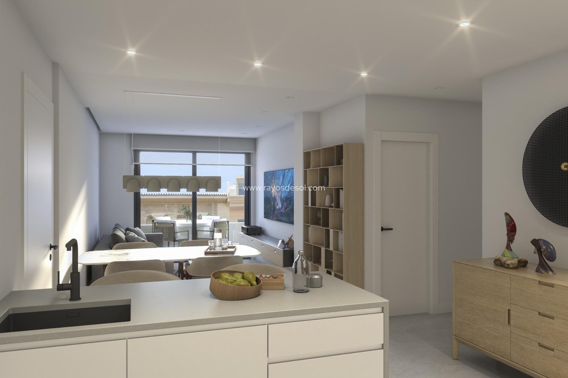 Nieuwbouw - Appartement - Santa Pola - pueblo