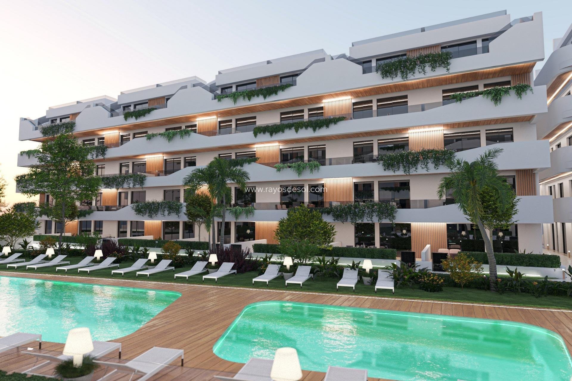 Nieuwbouw - Appartement - Santiago de la Ribera