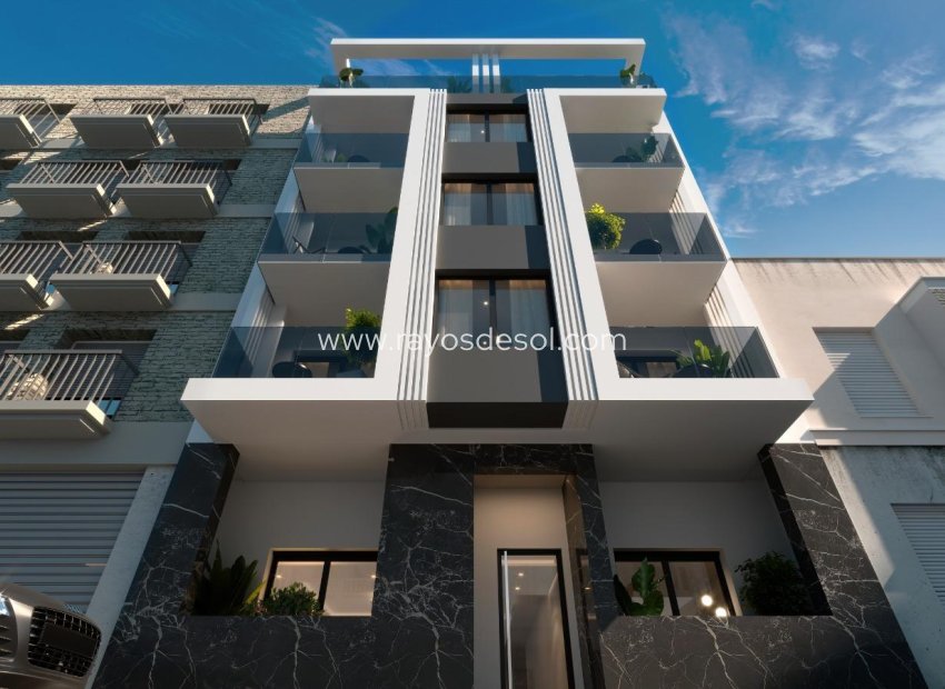 Nieuwbouw - Appartement - Torrevieja - Playa de El Cura