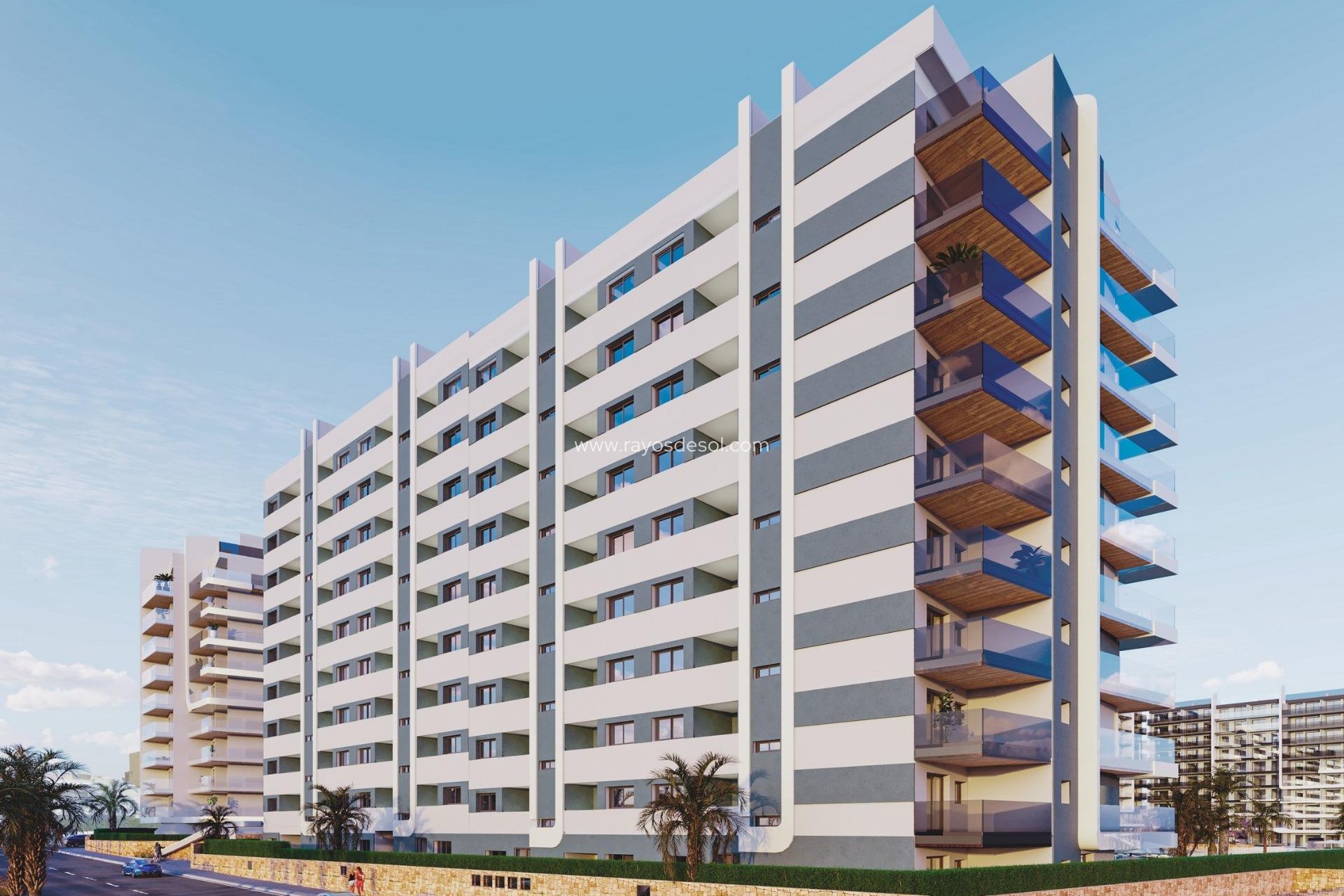 Nieuwbouw - Appartement - Torrevieja - Punta Prima