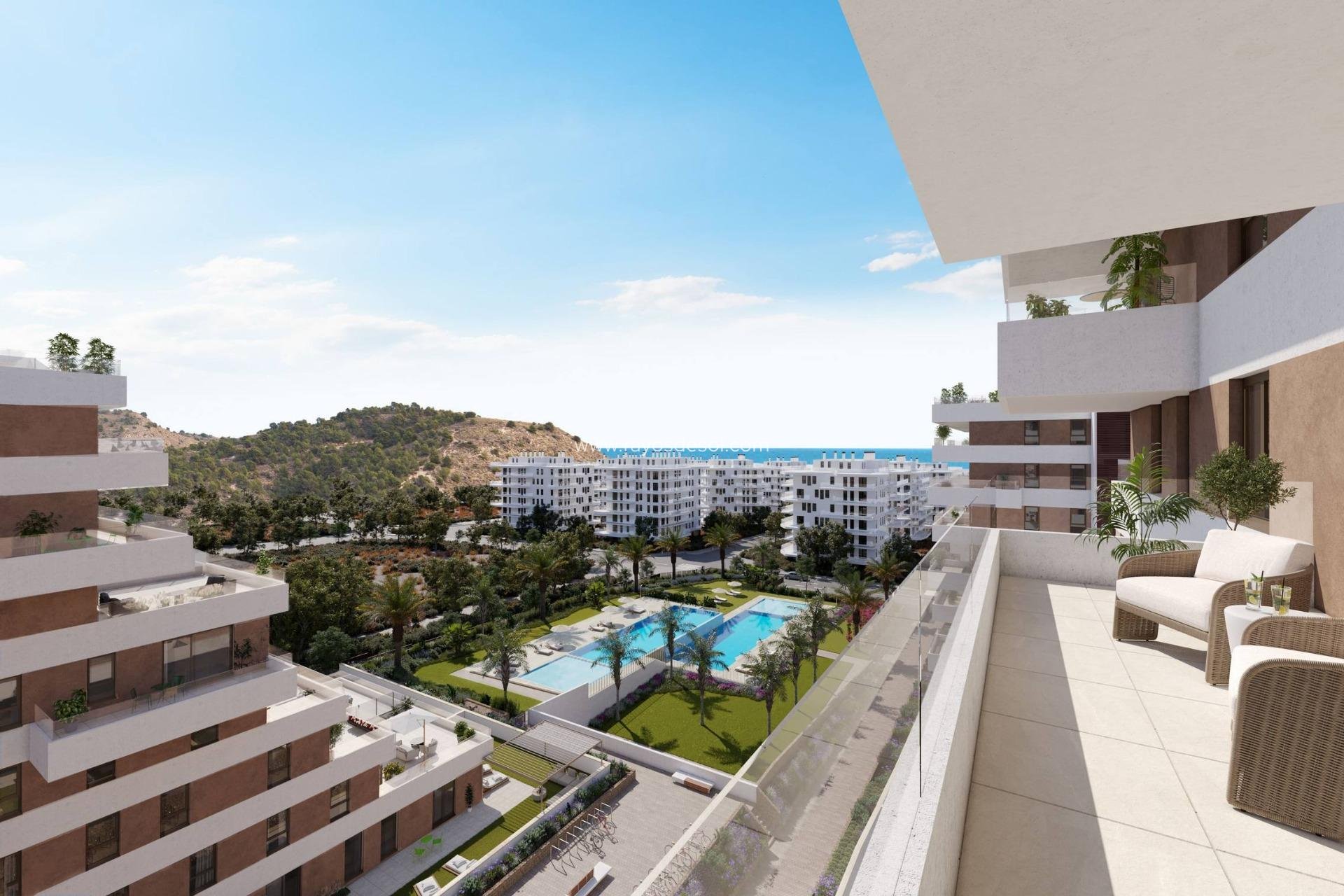 Nieuwbouw - Appartement - Villajoyosa - Playas Del Torres