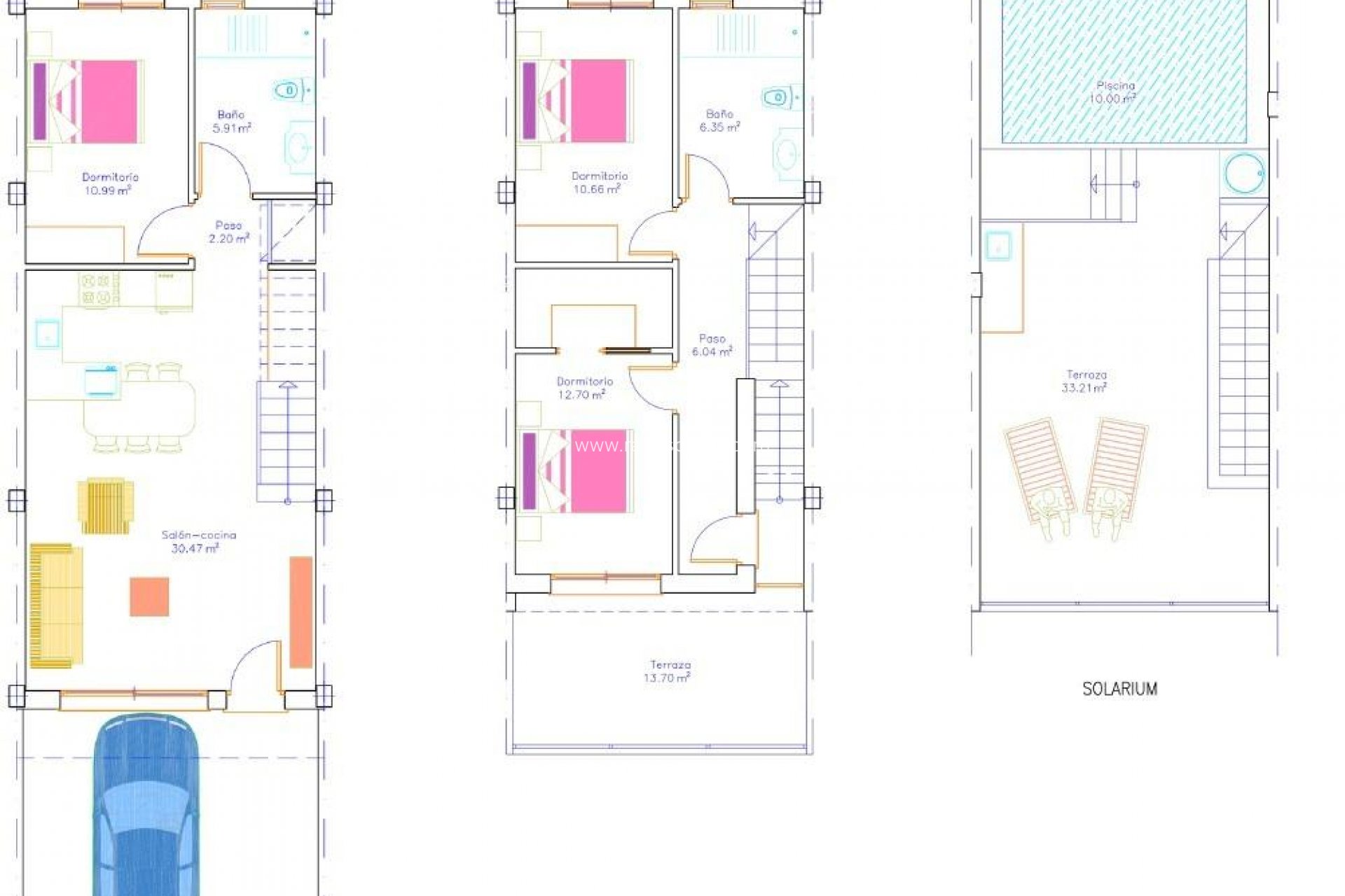 Nieuwbouw - Huis - San Pedro del Pinatar - Pueblo