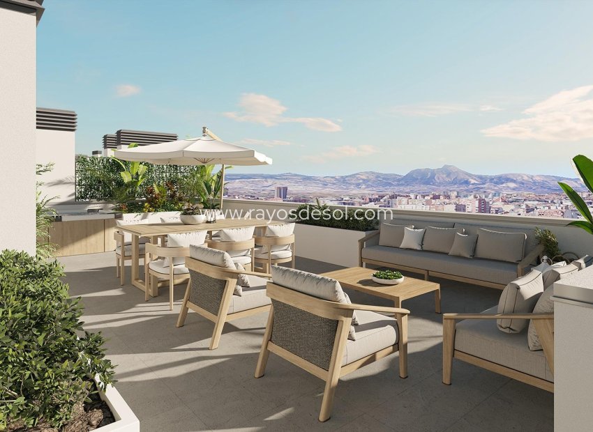 Nieuwbouw - Penthouse - Alicante - Pau Ii