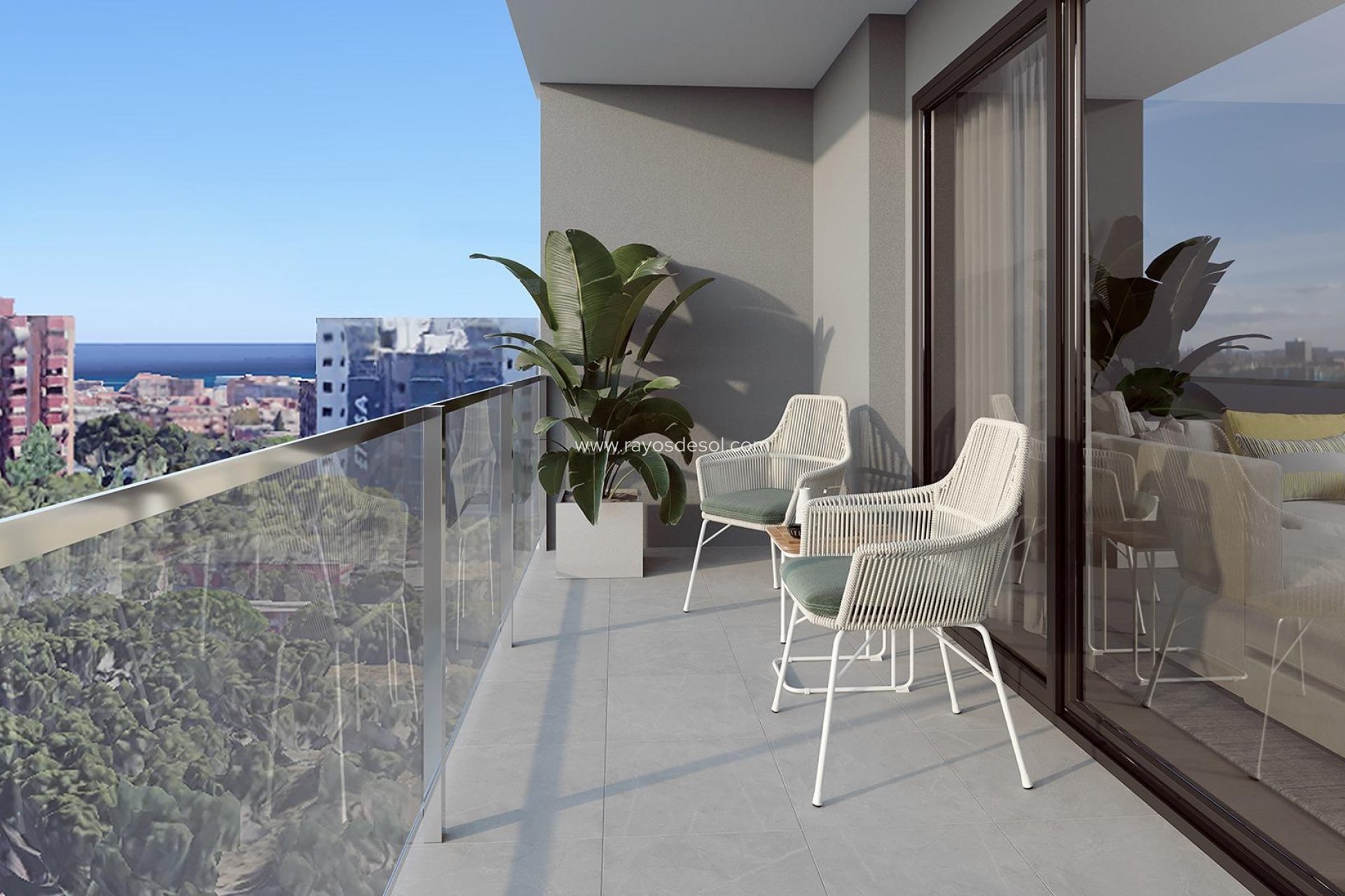 Nieuwbouw - Penthouse - Alicante - Pau Ii