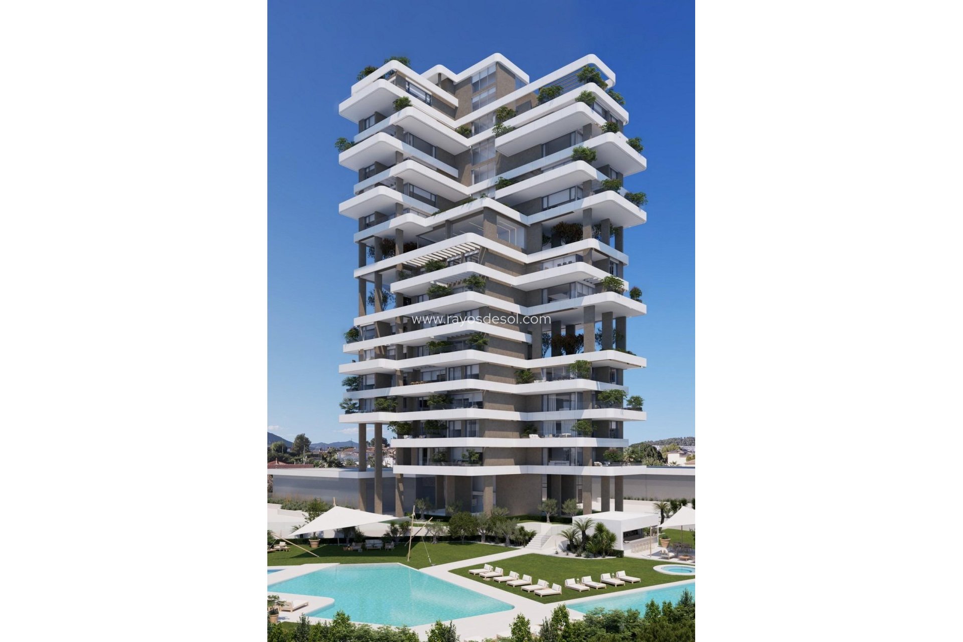 Nieuwbouw - Penthouse - Calpe - Marisol park