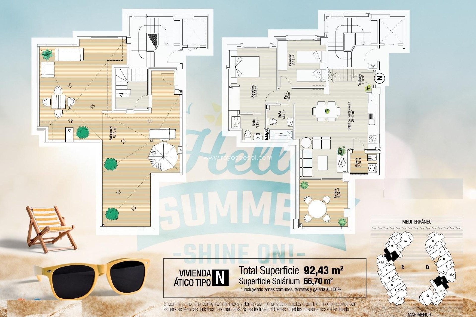 Nieuwbouw - Penthouse - La Manga del Mar Menor - La Manga