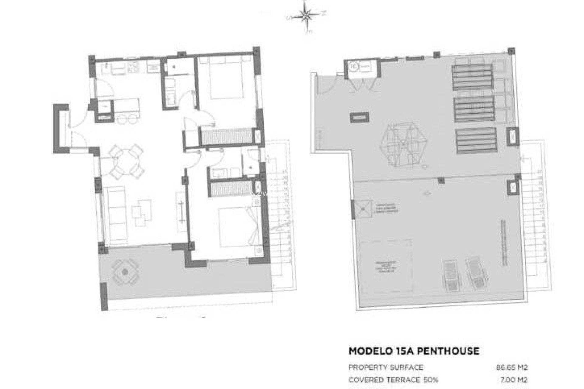 Nieuwbouw - Penthouse - Los Alcazares - Parque Diana