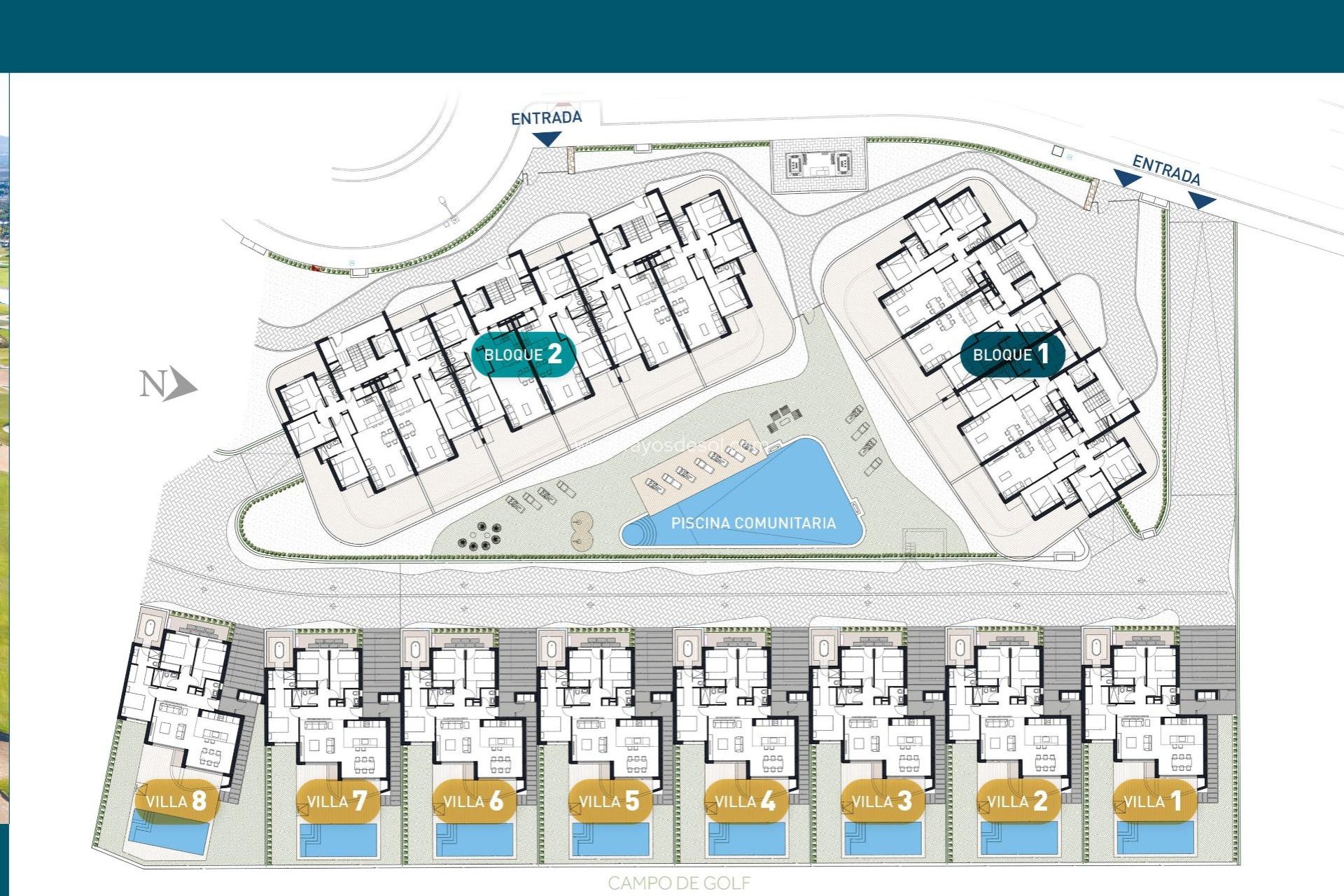 Nieuwbouw - Penthouse - Los Alcazares - Serena Golf