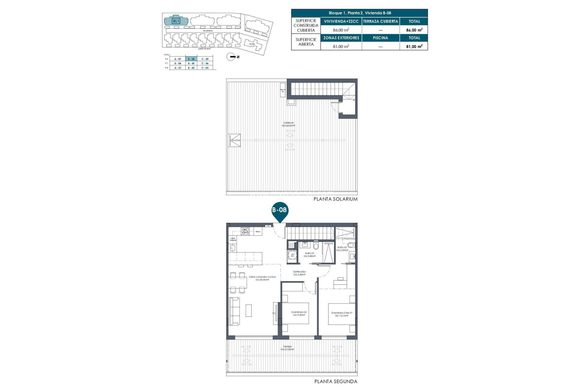 Nieuwbouw - Penthouse - Los Alcazares - Serena Golf
