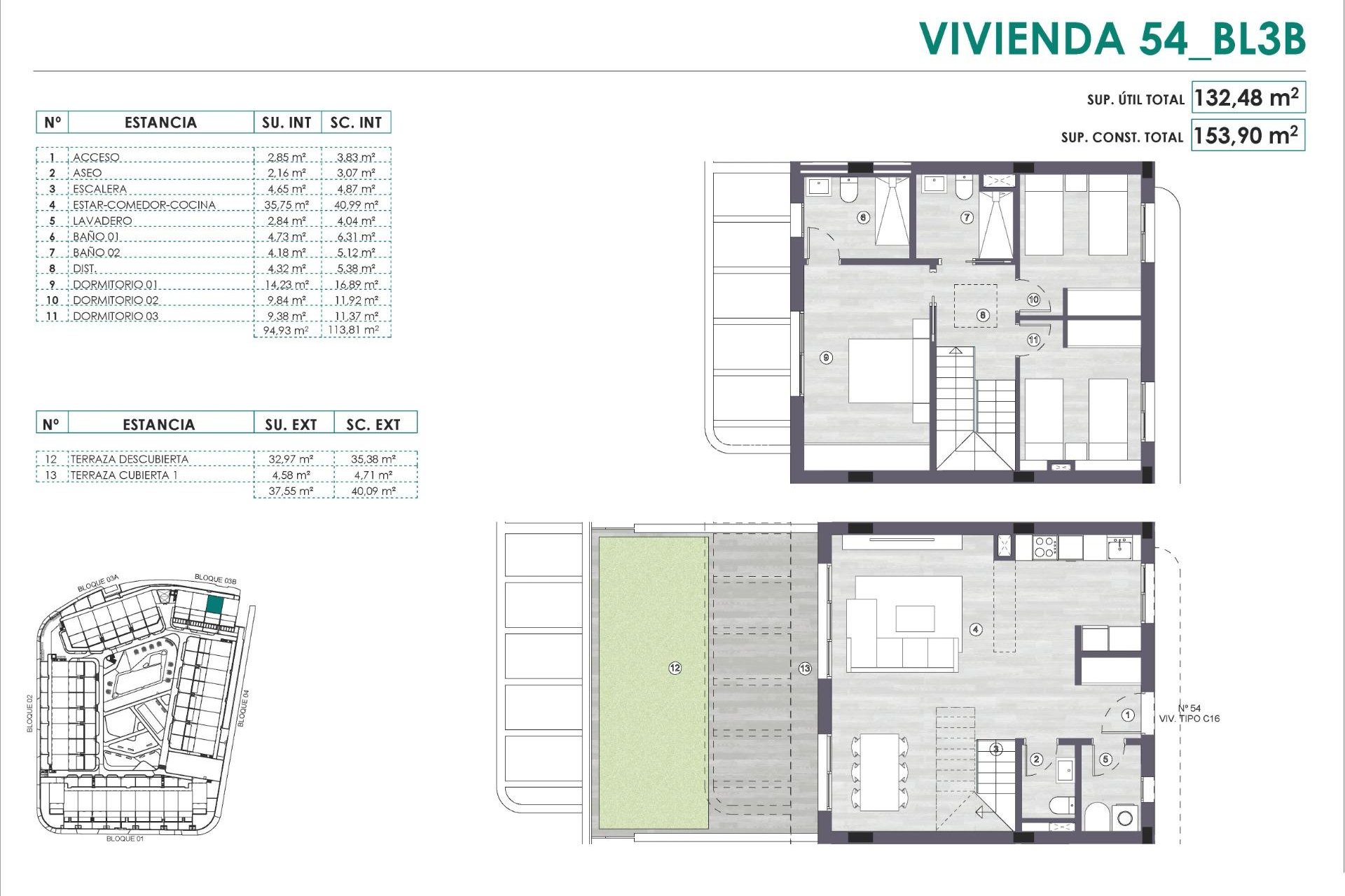 Nieuwbouw - Penthouse - Monforte del Cid - Alenda Golf