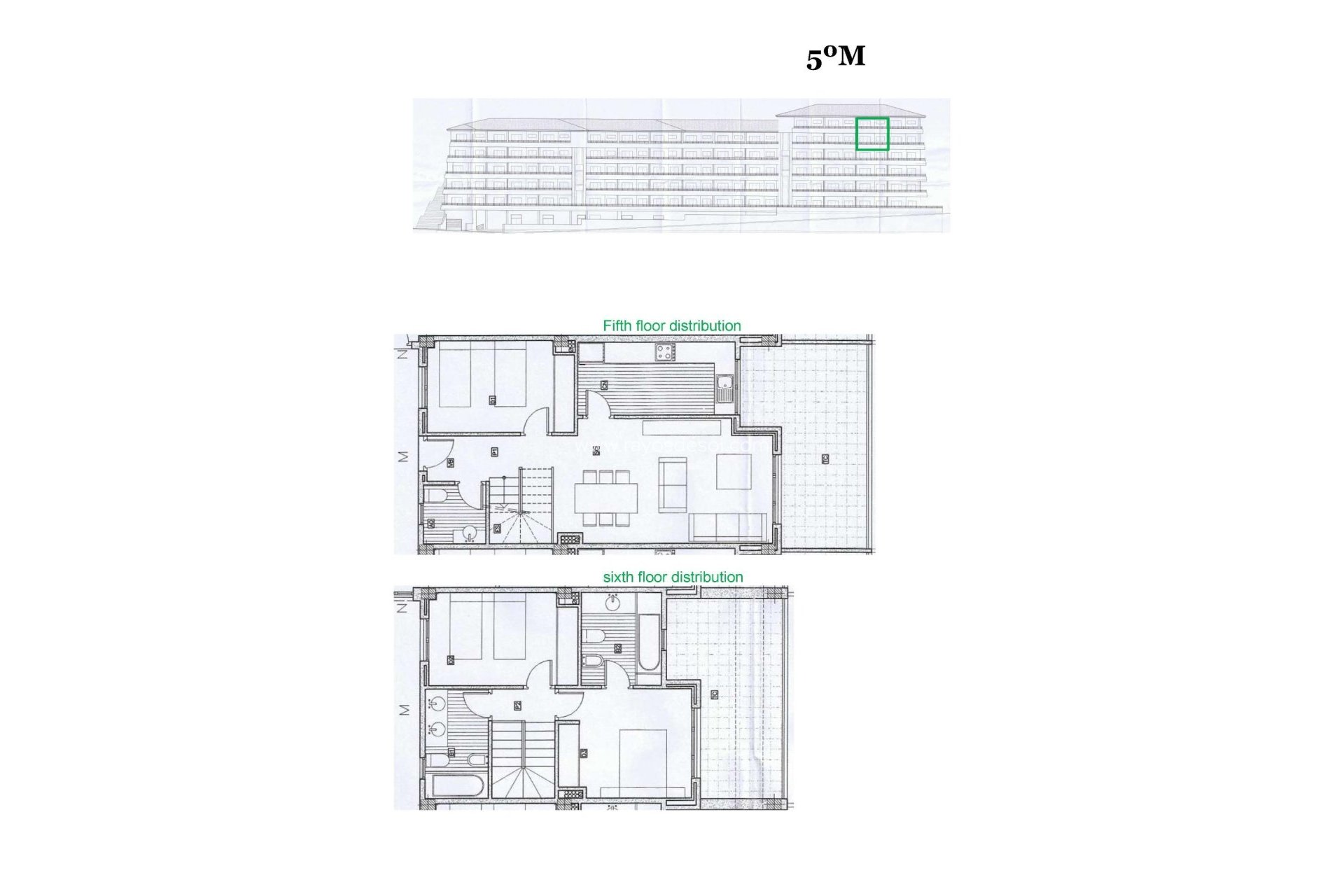 Nieuwbouw - Penthouse - Relleu - pueblo