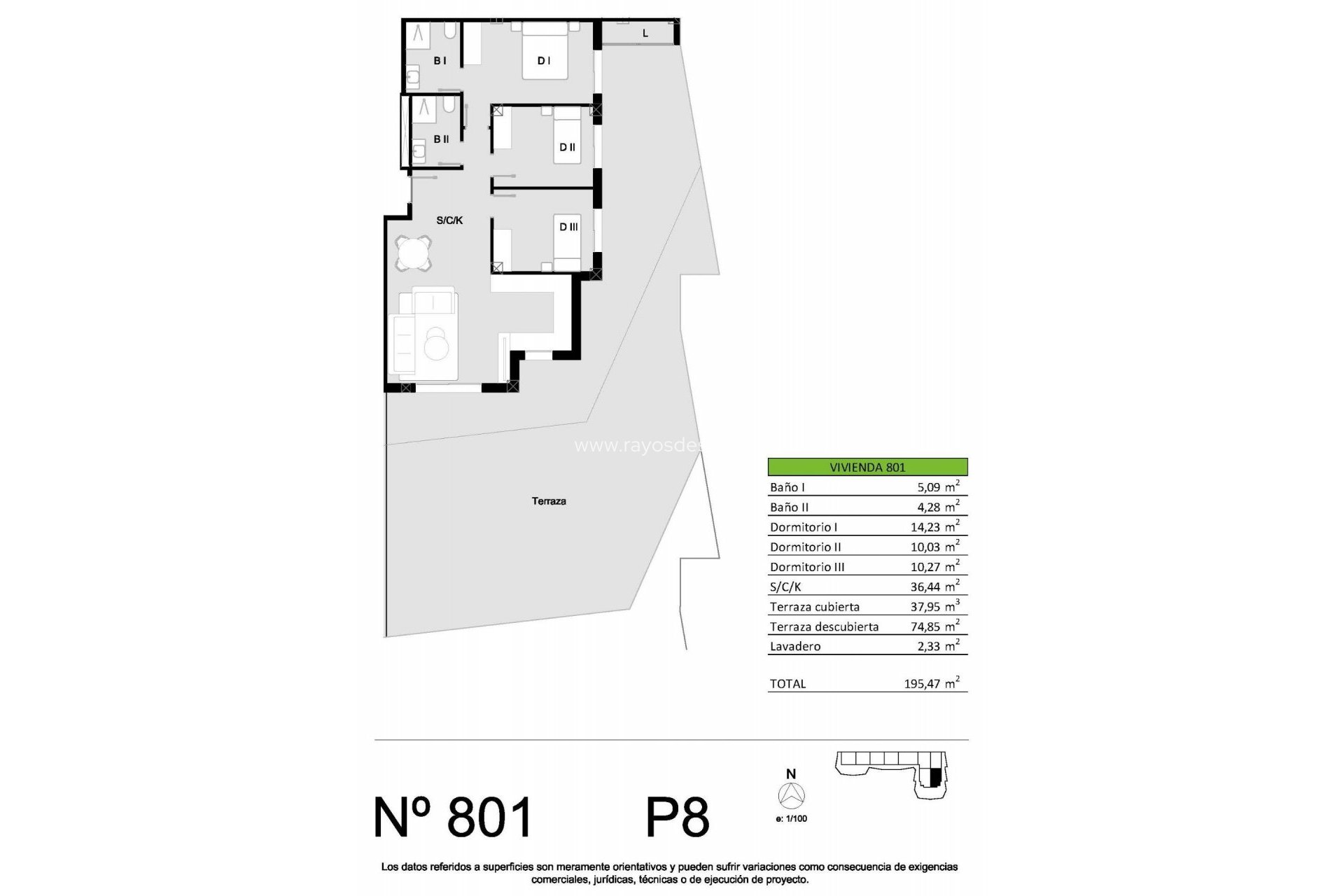 Nieuwbouw - Penthouse - San Miguel de Salinas - Pueblo