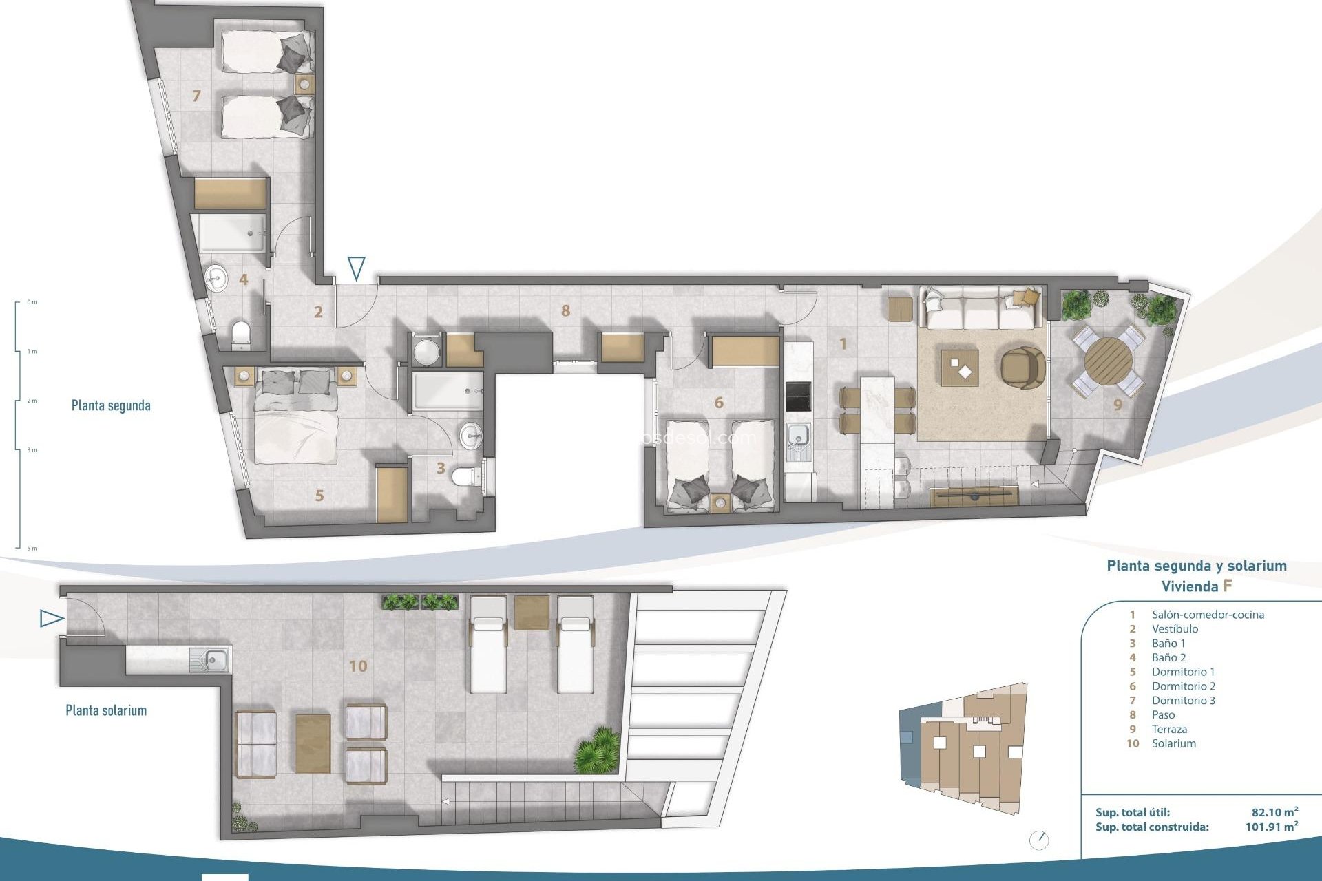 Nieuwbouw - Penthouse - San Pedro del Pinatar - Villananitos