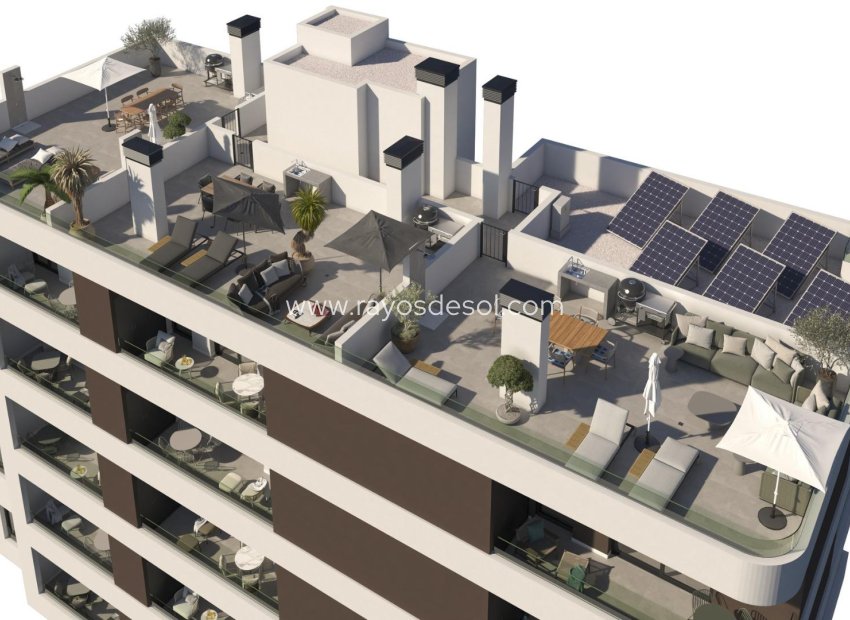 Nieuwbouw - Penthouse - Santa Pola - pueblo