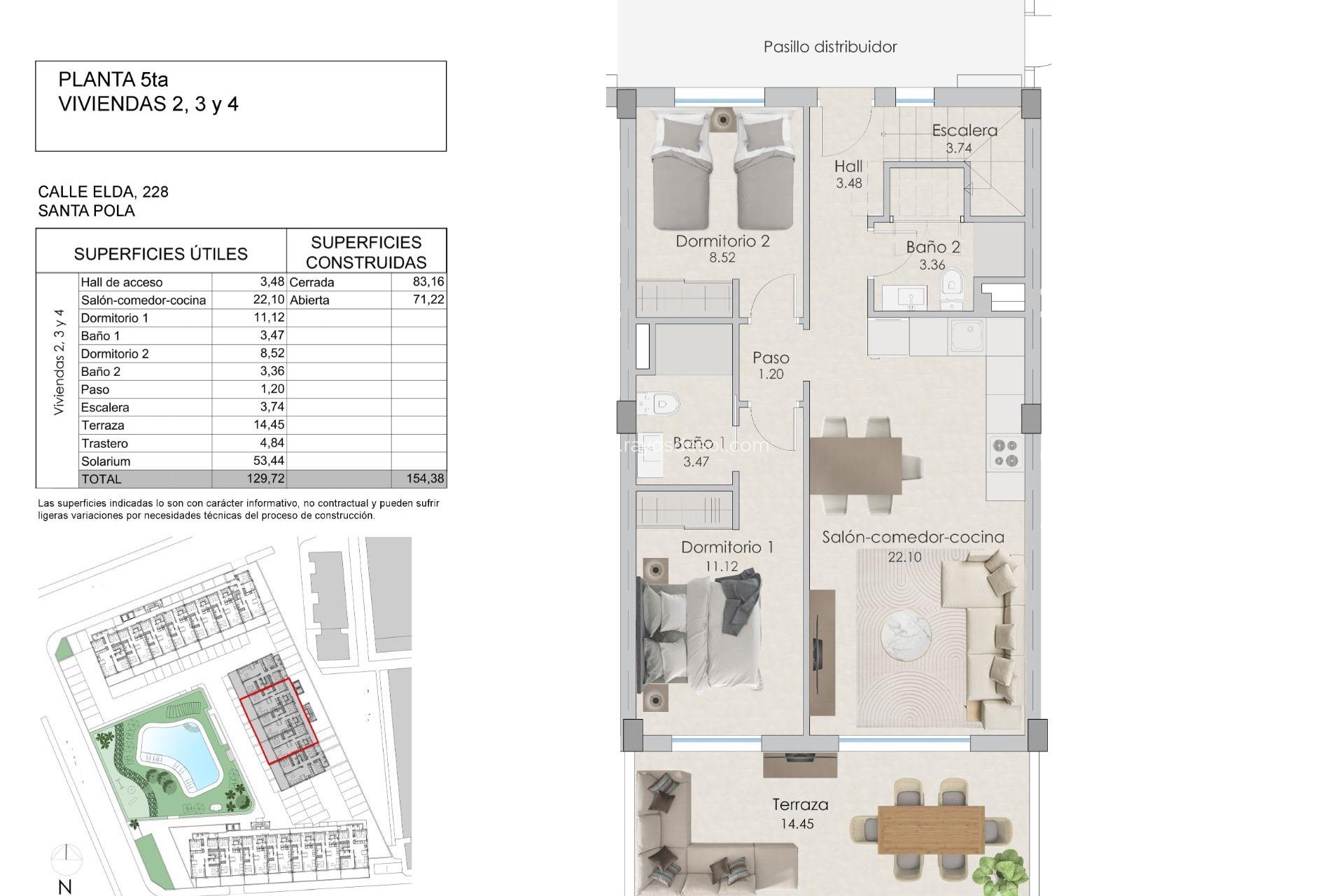 Nieuwbouw - Penthouse - Santa Pola - Tamarit