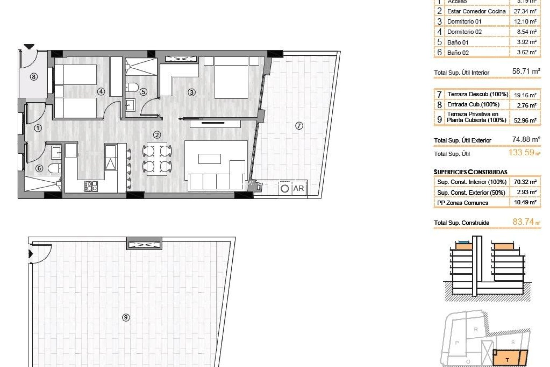 Nieuwbouw - Penthouse - Torrevieja - Centro
