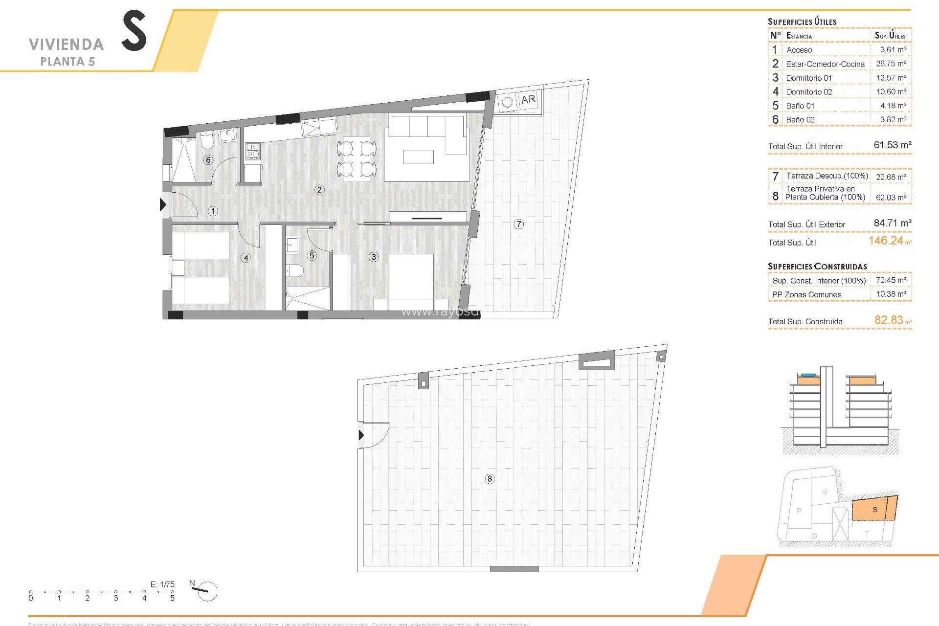 Nieuwbouw - Penthouse - Torrevieja - Centro