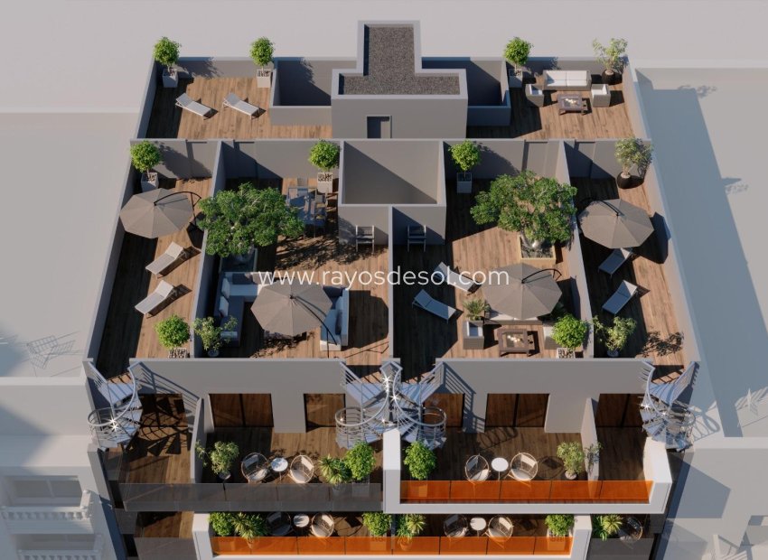 Nieuwbouw - Penthouse - Torrevieja - Centro