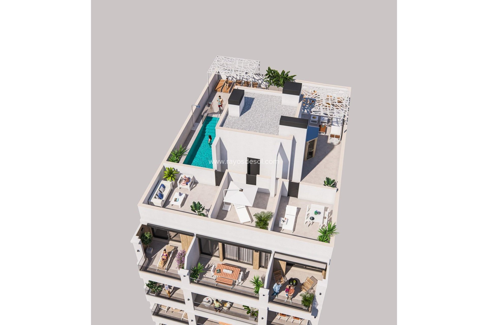 Nieuwbouw - Penthouse - Torrevieja - Playa de El Cura