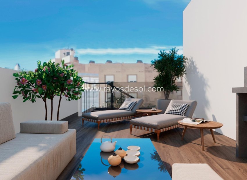Nieuwbouw - Penthouse - Torrevieja - Playa de El Cura