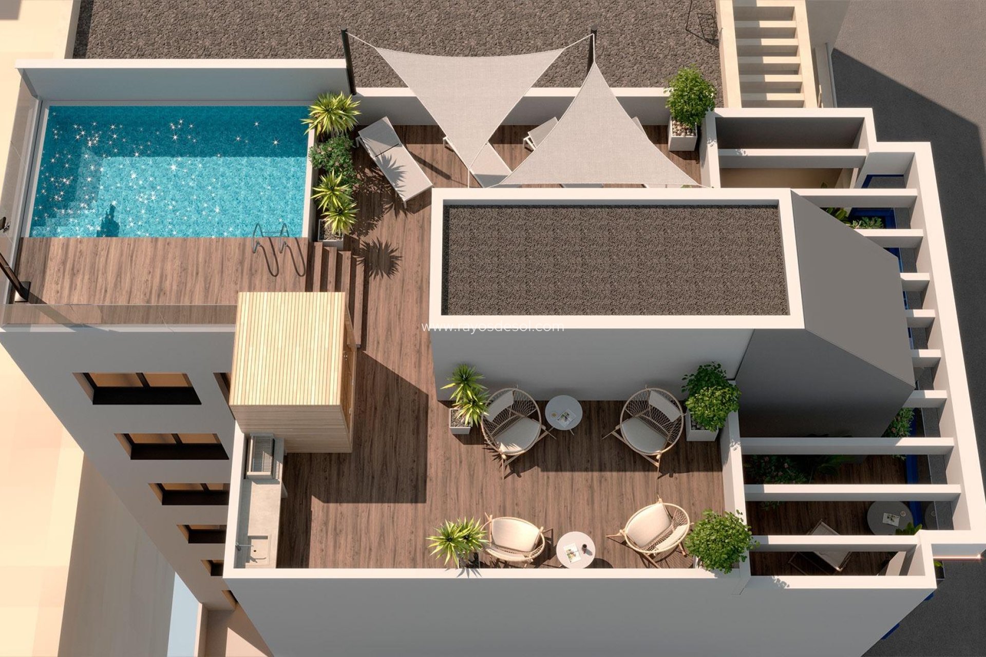 Nieuwbouw - Penthouse - Torrevieja - Playa del Acequión