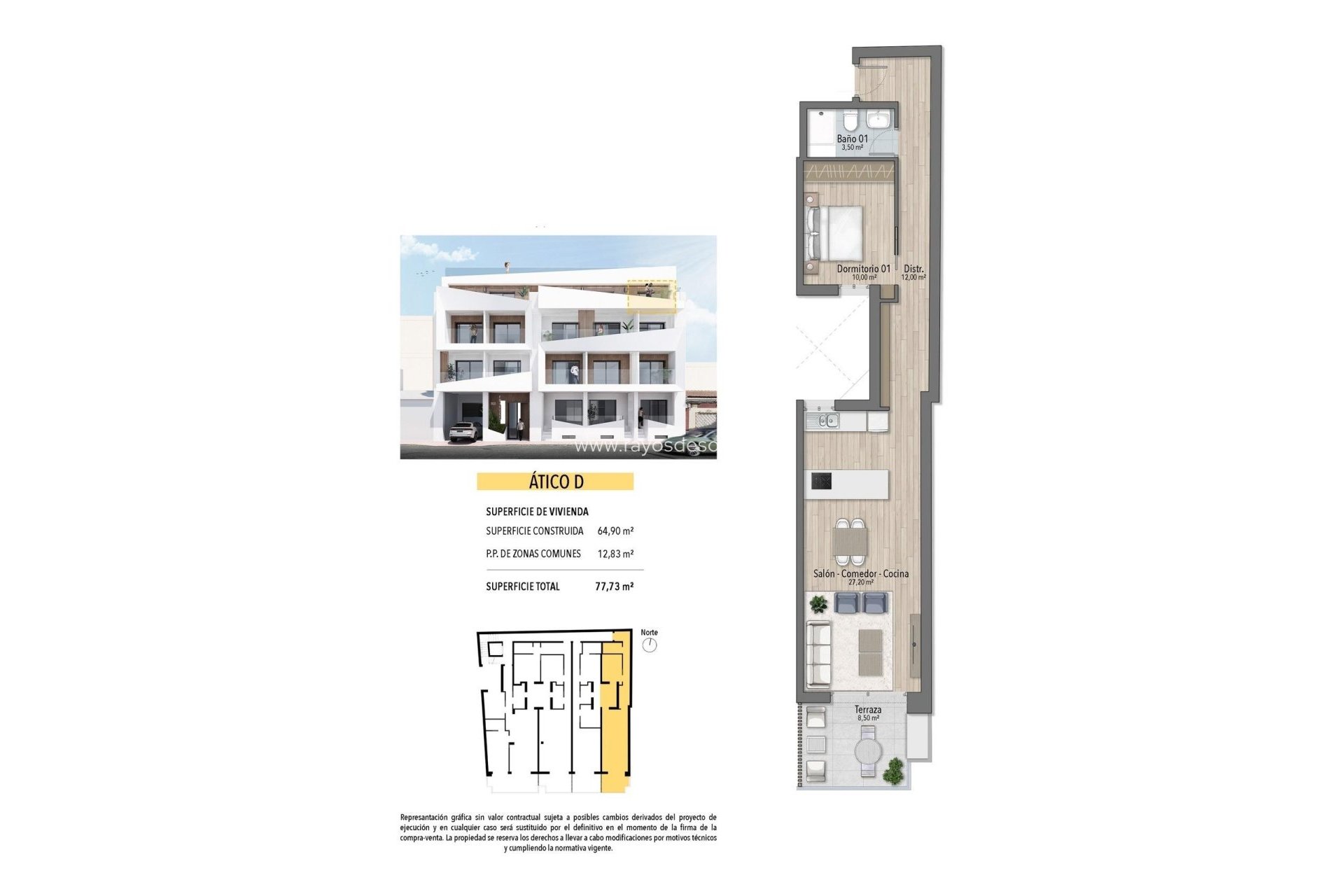 Nieuwbouw - Penthouse - Torrevieja - Playa del Cura