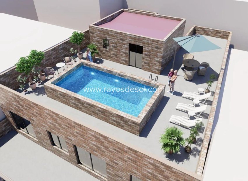 Nieuwbouw - Penthouse - Torrevieja - Playa El Acequión