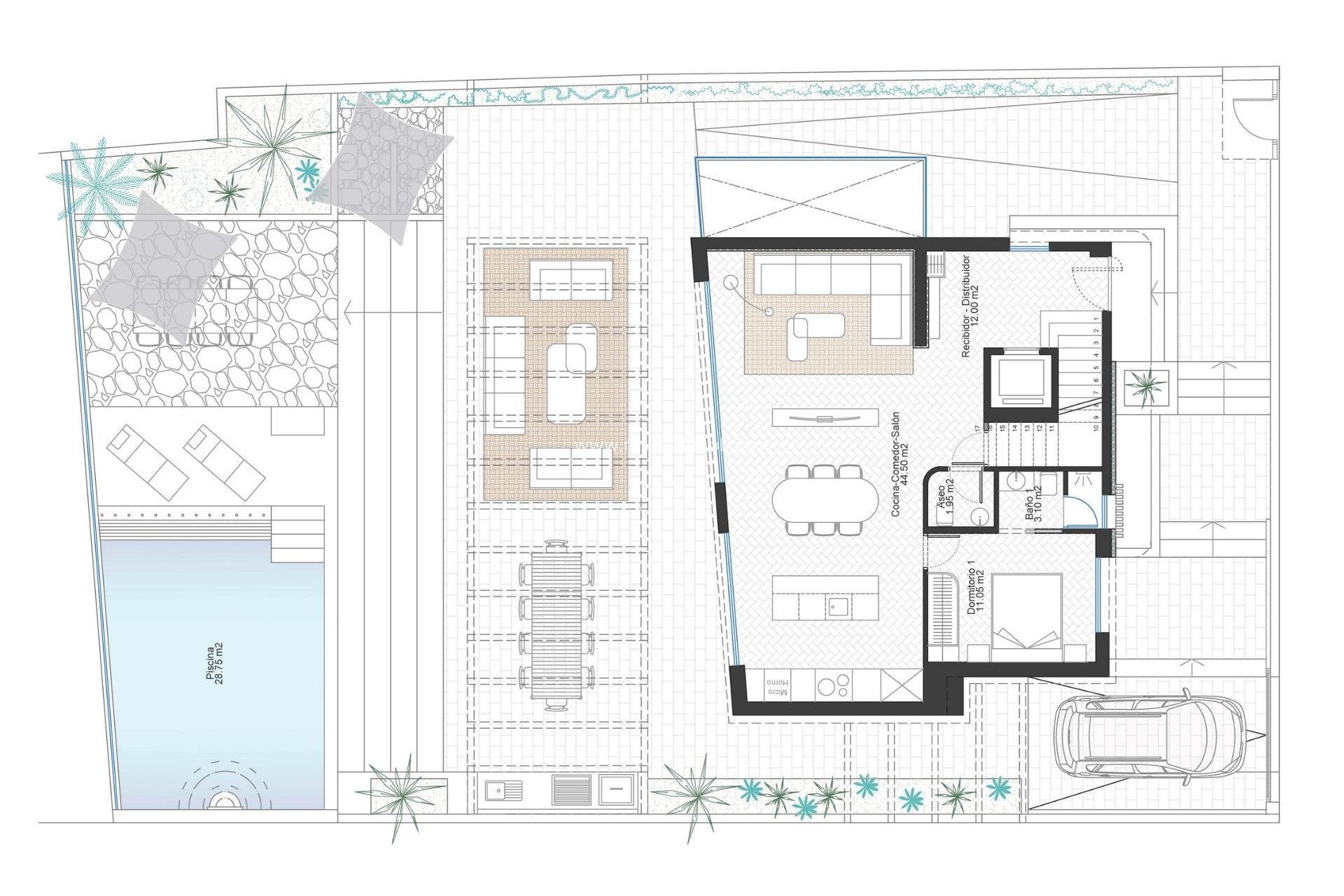 Nieuwbouw - Villa - Cabo de Palos - Cala Flores