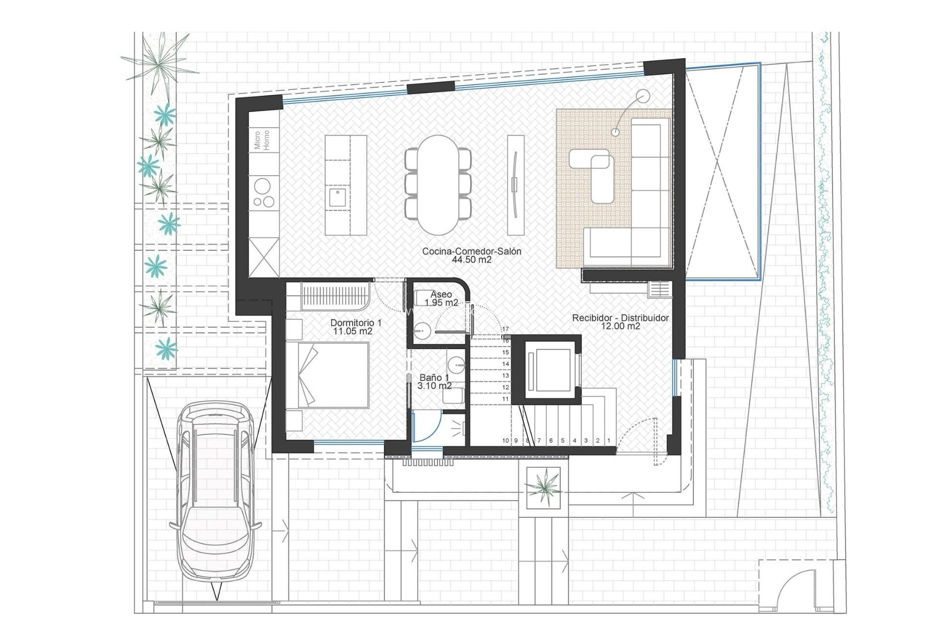 Nieuwbouw - Villa - Cabo de Palos - Cala Flores