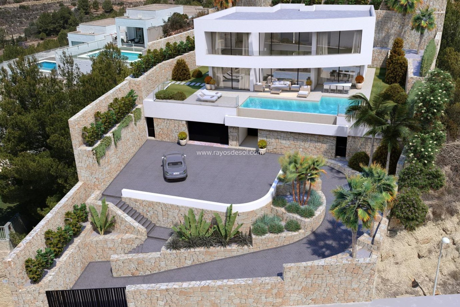 Nieuwbouw - Villa - Calpe - Empedrola