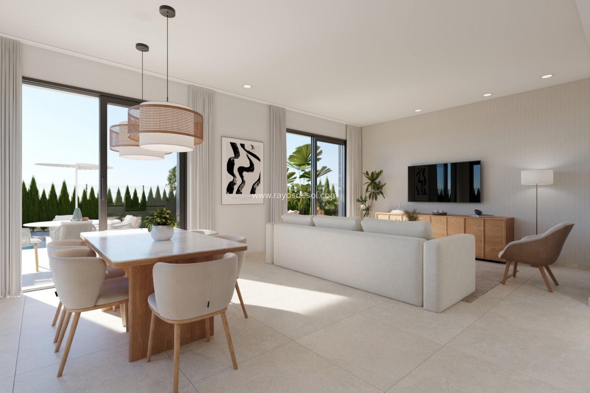 Nieuwbouw - Villa - Fuente Álamo - Hacienda Del Álamo Golf