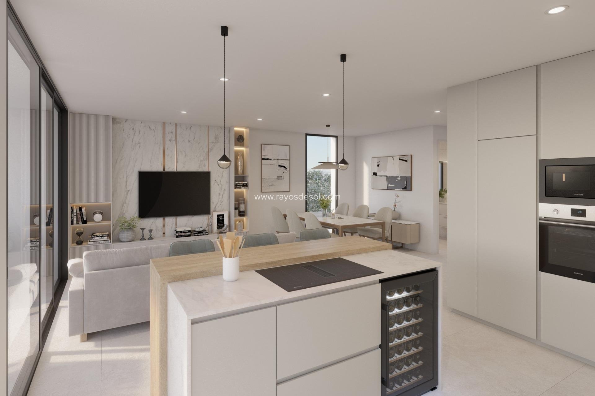 Nieuwbouw - Villa - Fuente Álamo - Hacienda del Alamo