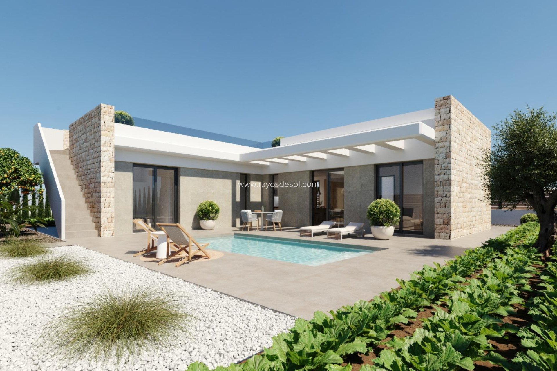 Nieuwbouw - Villa - Fuente Álamo - Hacienda del Alamo
