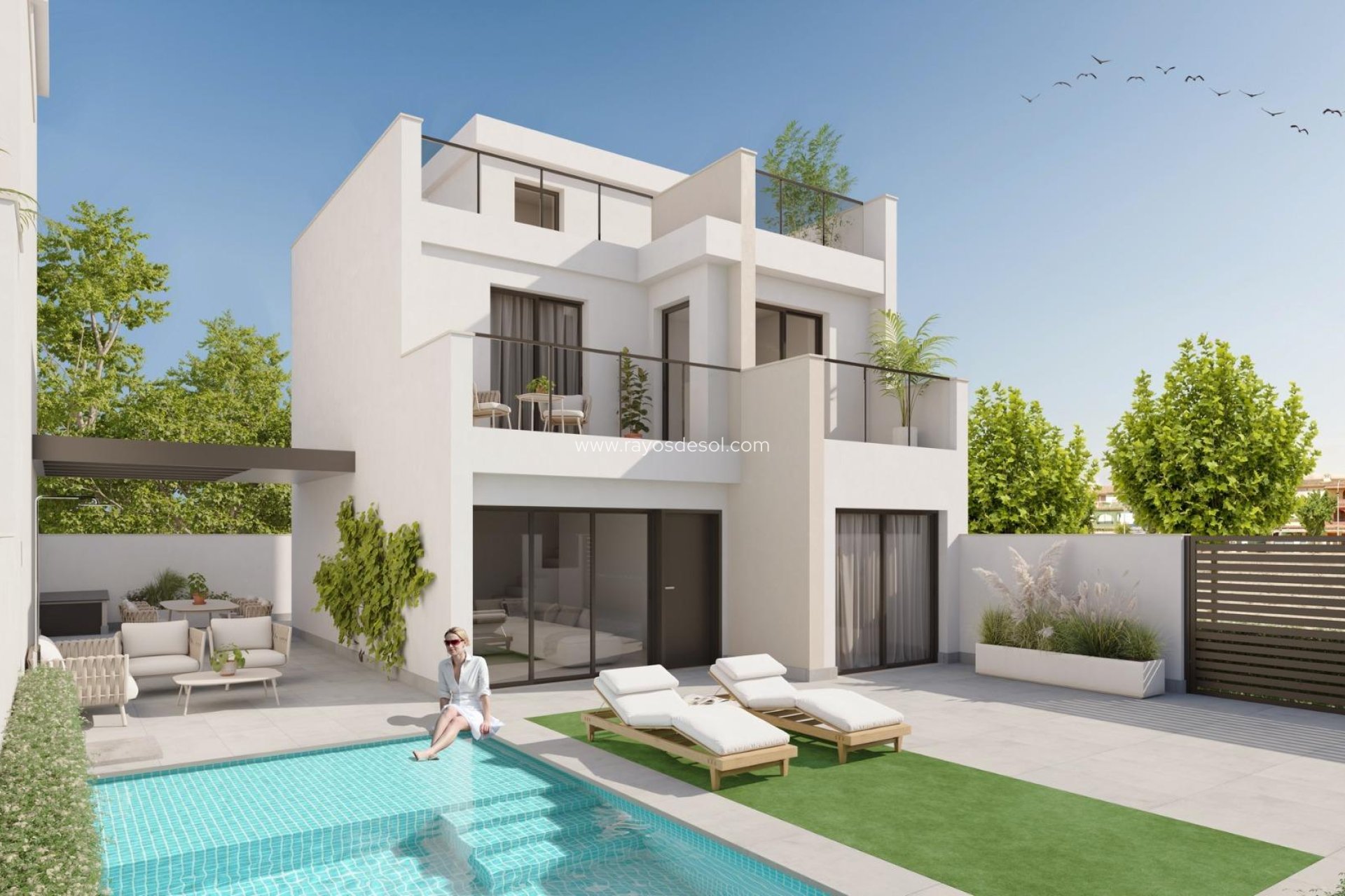 Nieuwbouw - Villa - Los Alcazares - Los Narejos