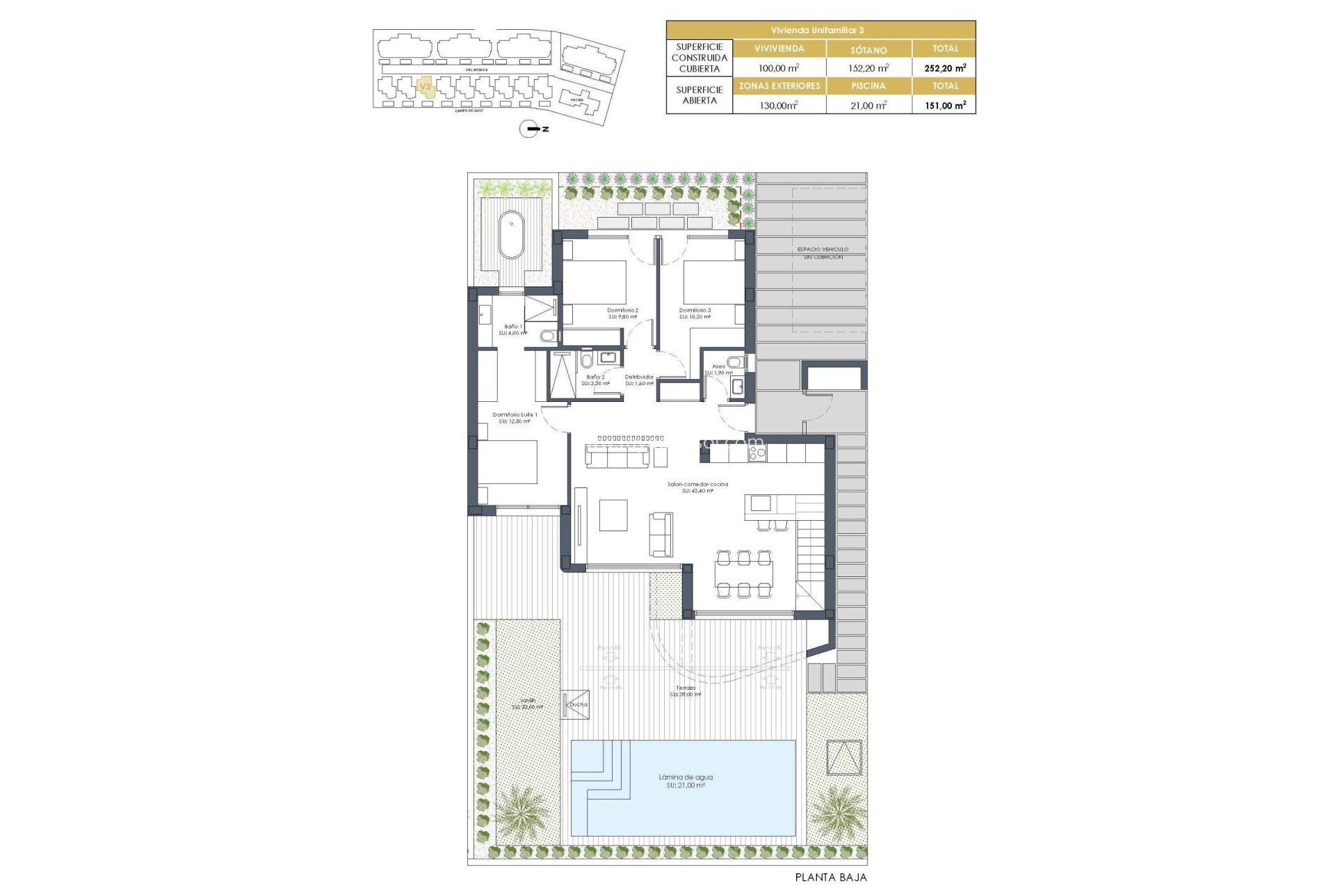 Nieuwbouw - Villa - Los Alcazares - Serena Golf