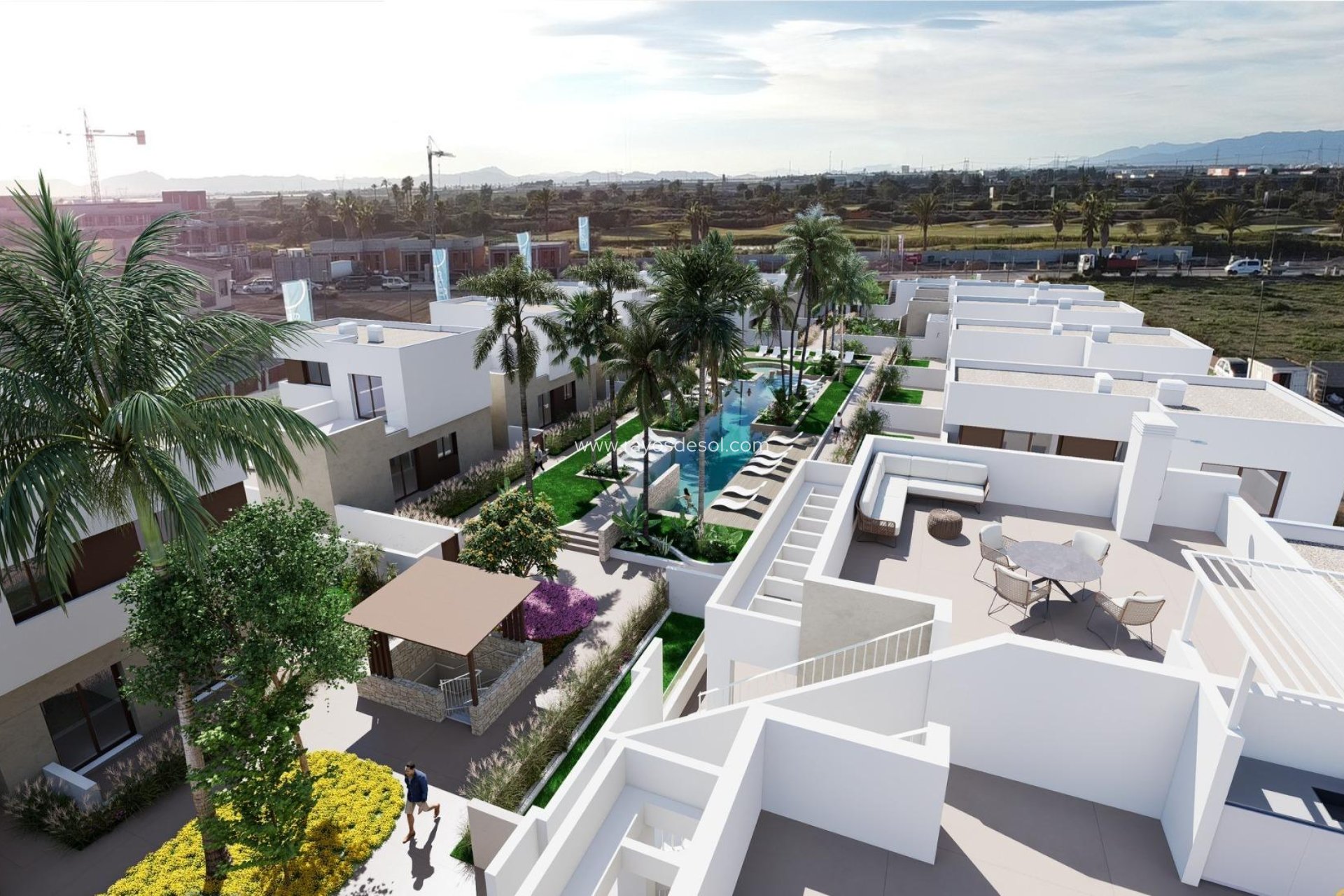 Nieuwbouw - Villa - Los Alcazares - Serena Golf