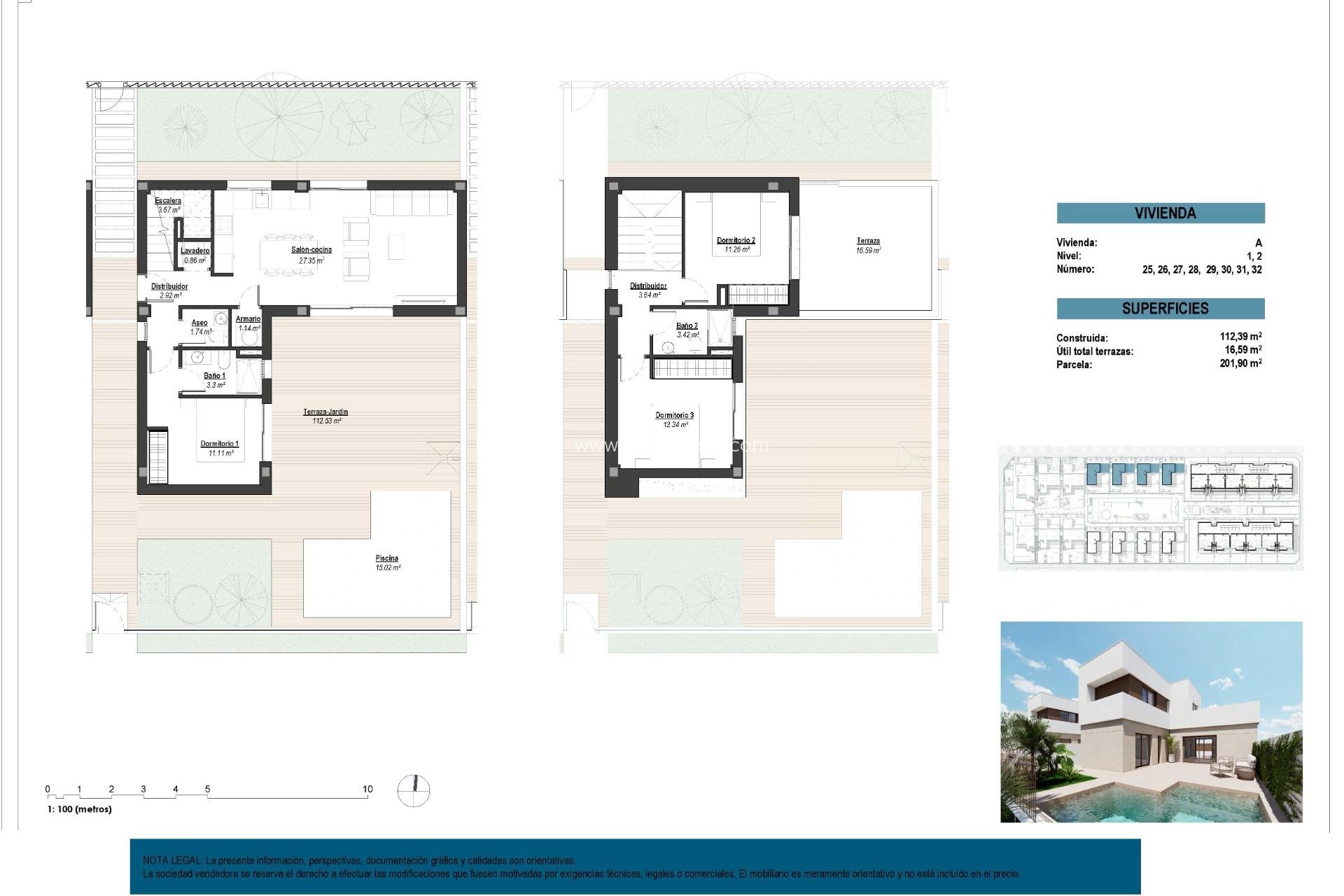 Nieuwbouw - Villa - Los Alcazares - Serena Golf