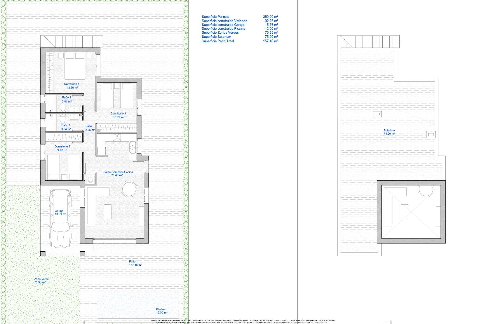 Nieuwbouw - Villa - Los Alcazares - Serena Golf