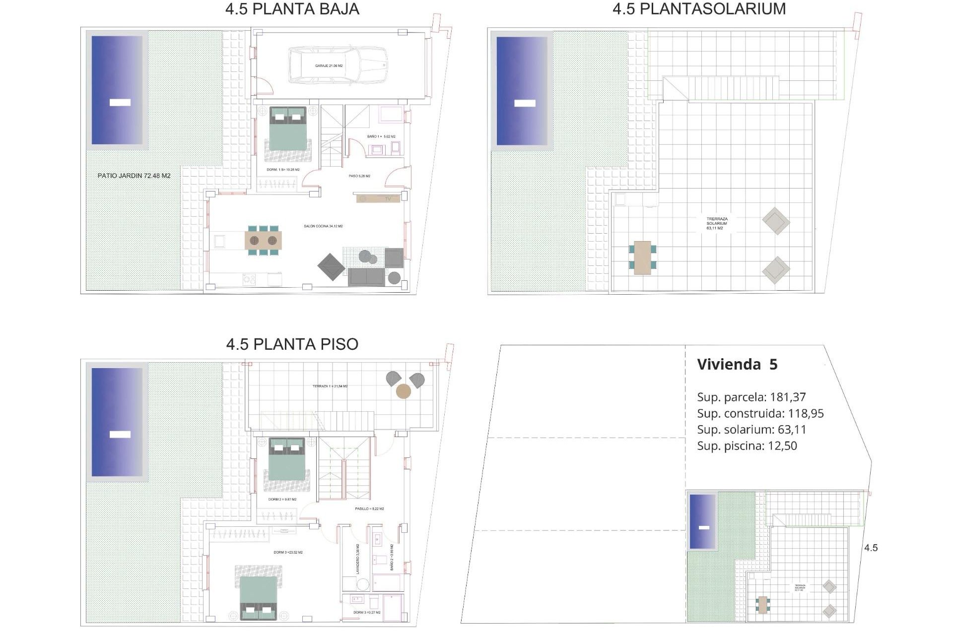 Nieuwbouw - Villa - Los Belones - Centro