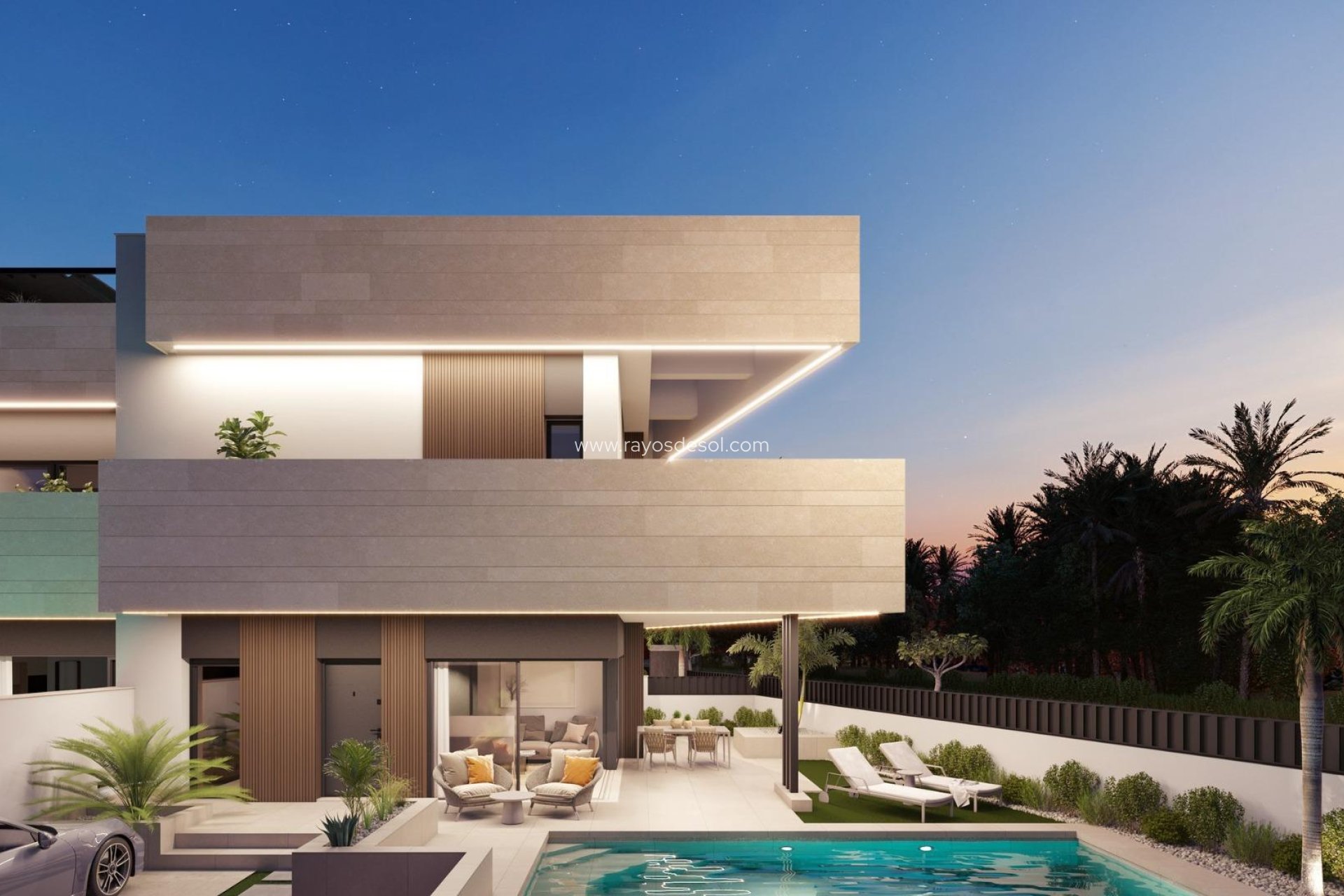 Nieuwbouw - Villa - Pilar de la Horadada - parques de Andromeda