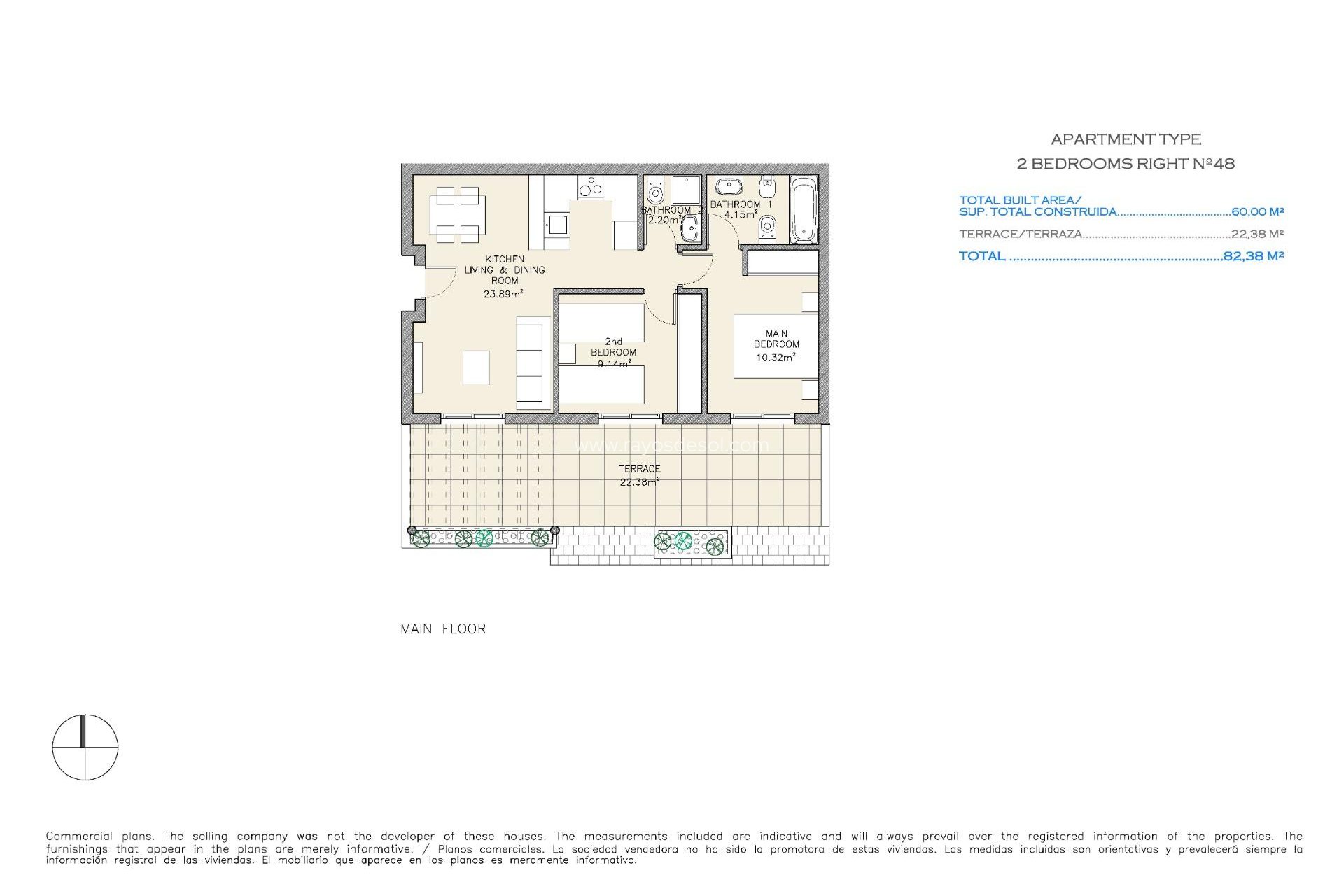 Nieuwbouw Woningen - Appartement - Aguilas - Collados