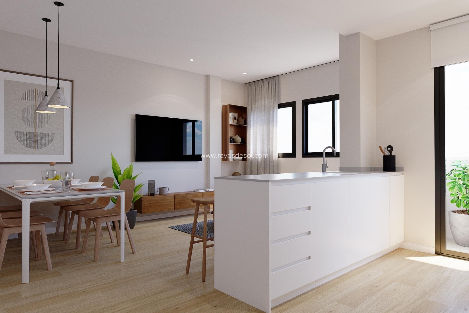 Nieuwbouw Woningen - Appartement - Algorfa - Pueblo